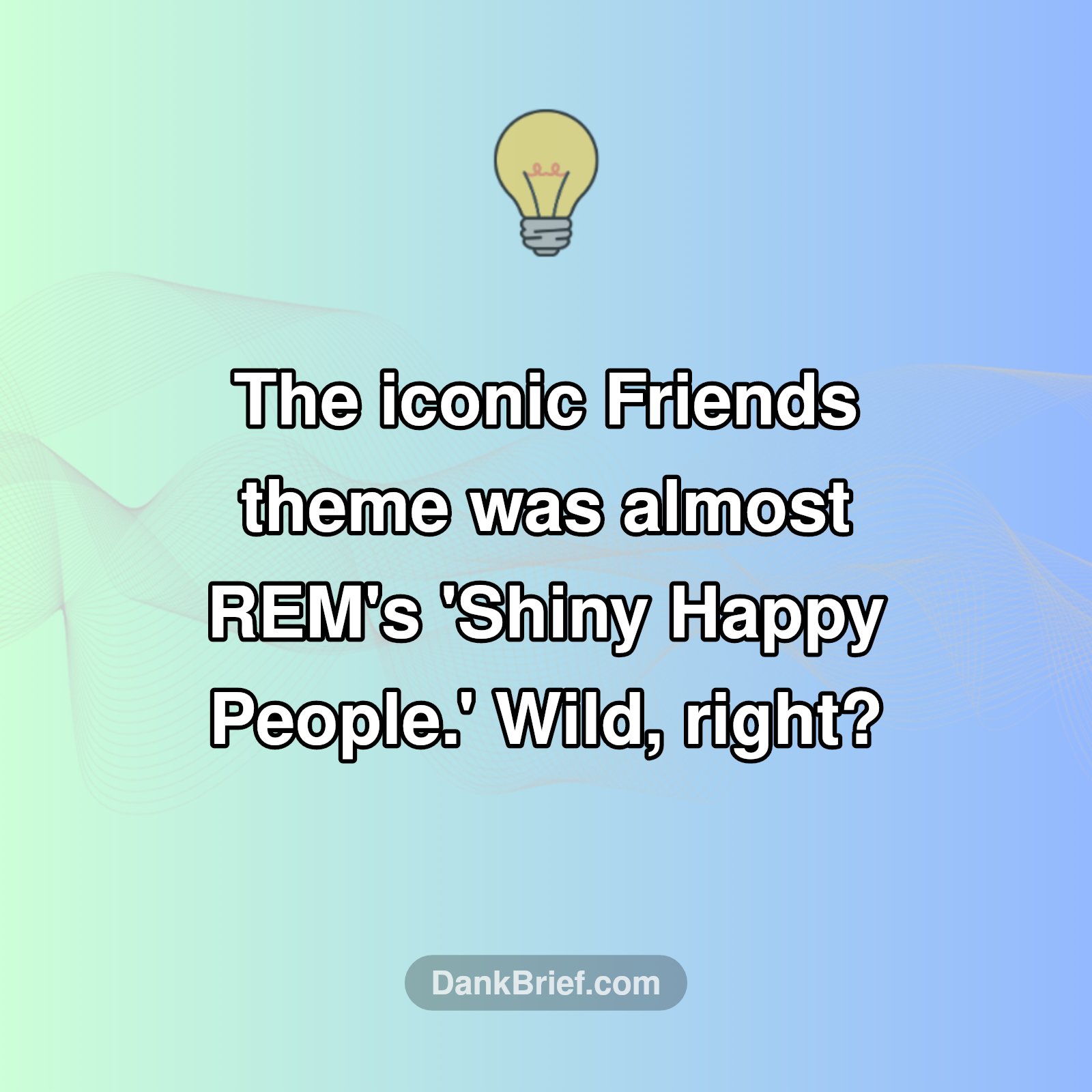 MIND BLOWN: Friends Almost Had a DIFFERENT Theme Song!