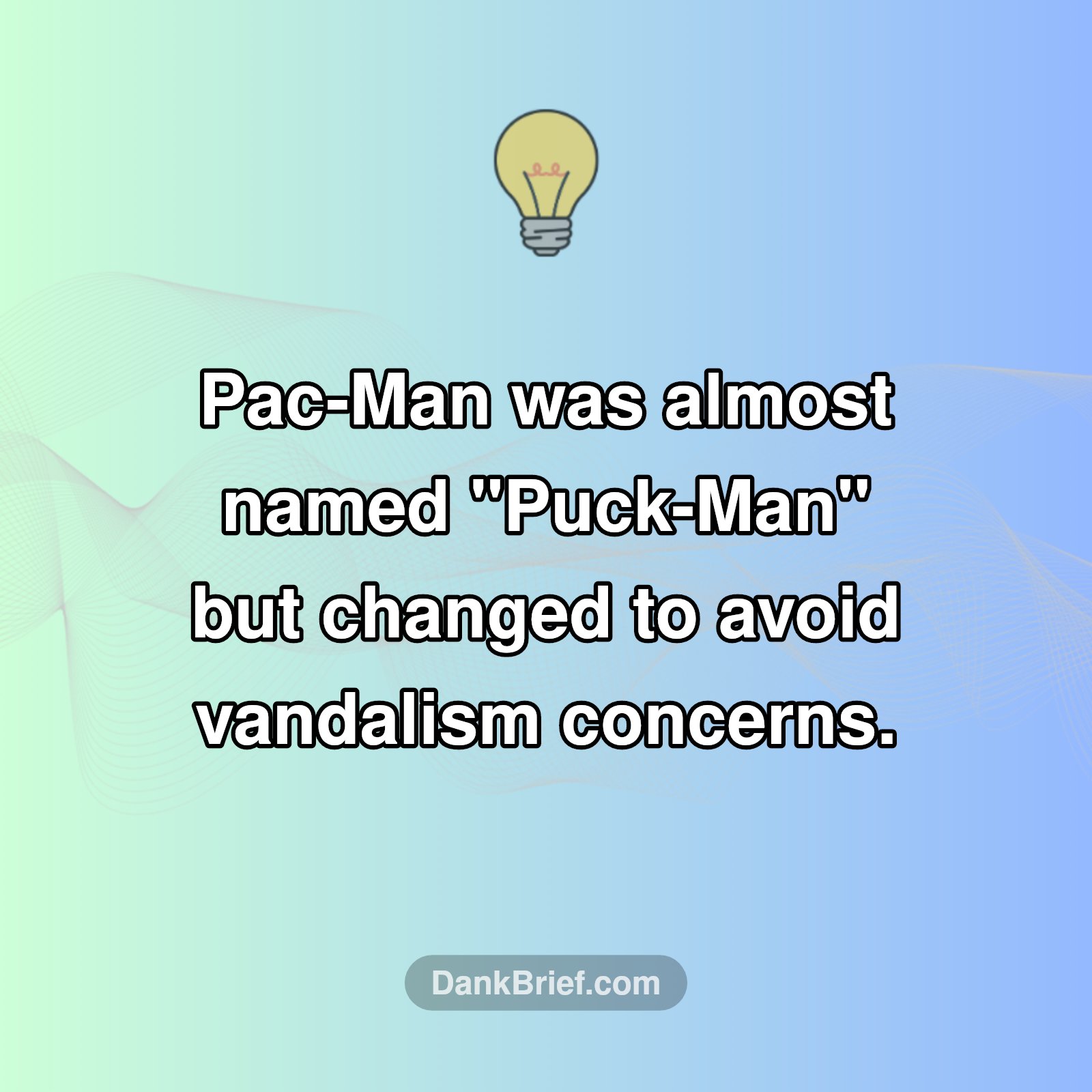 Did You Know: Pac-Man's OG Name?