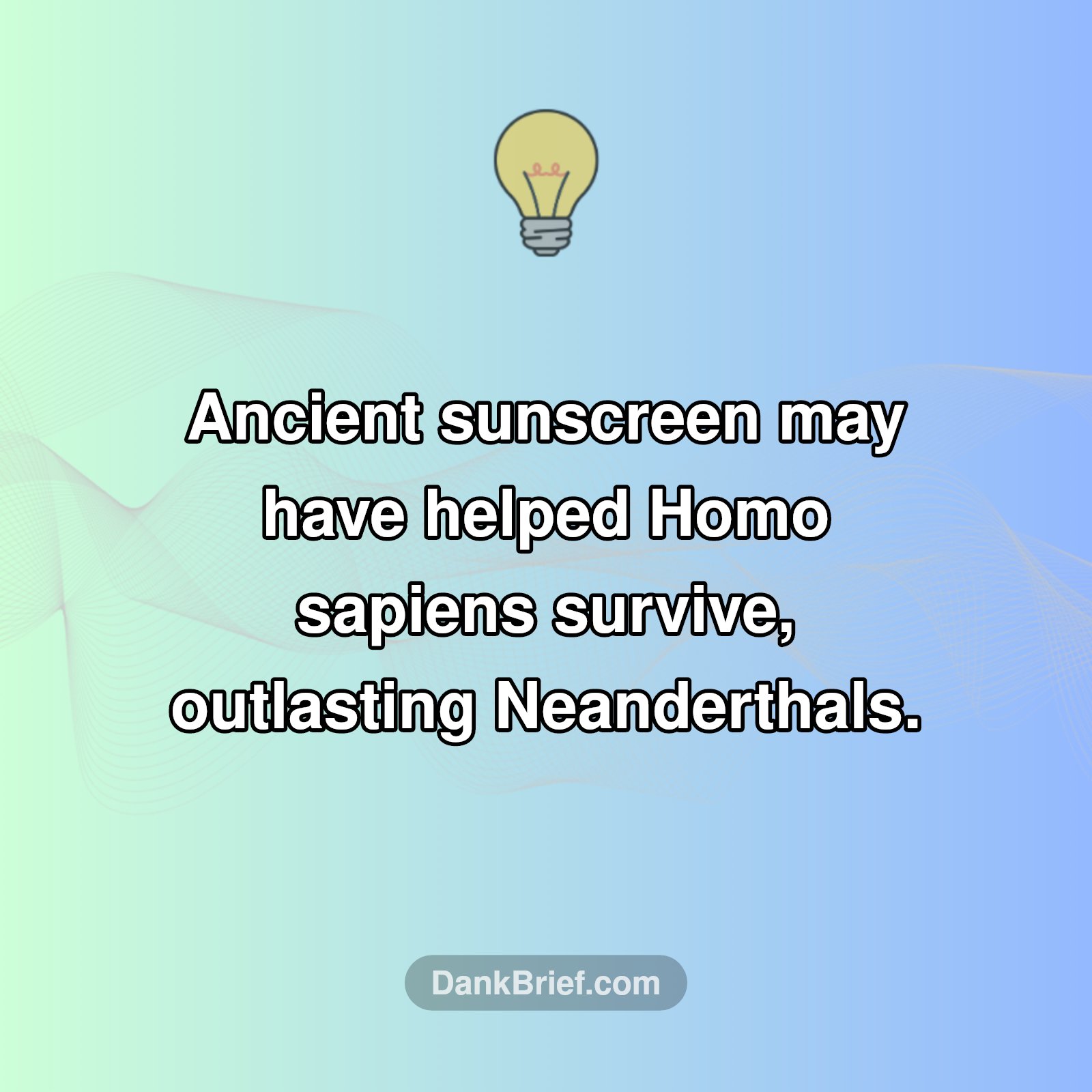 Ancient SPF: Neanderthal Survival Secret?