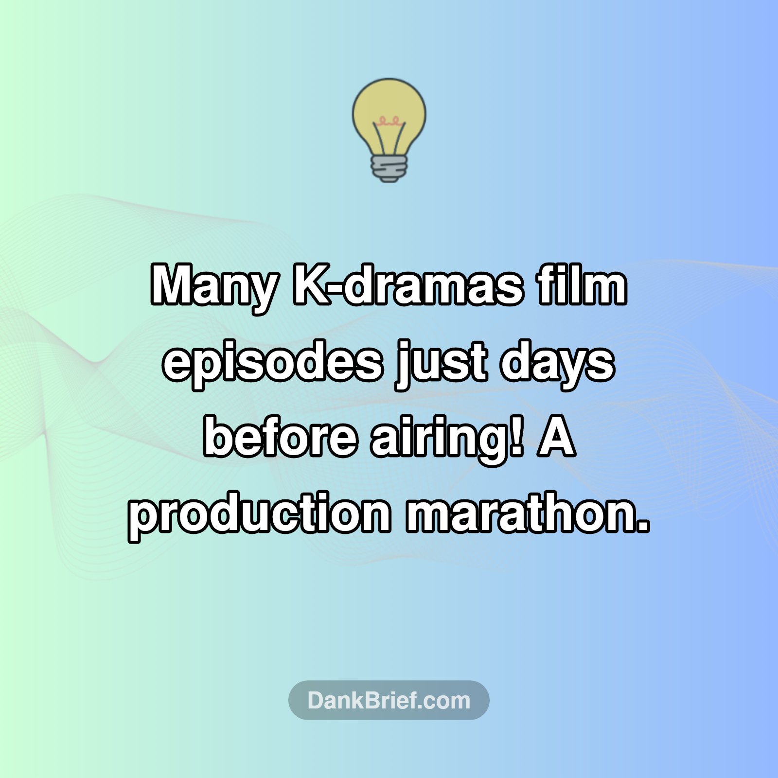 K-Drama's Wild Production Secret