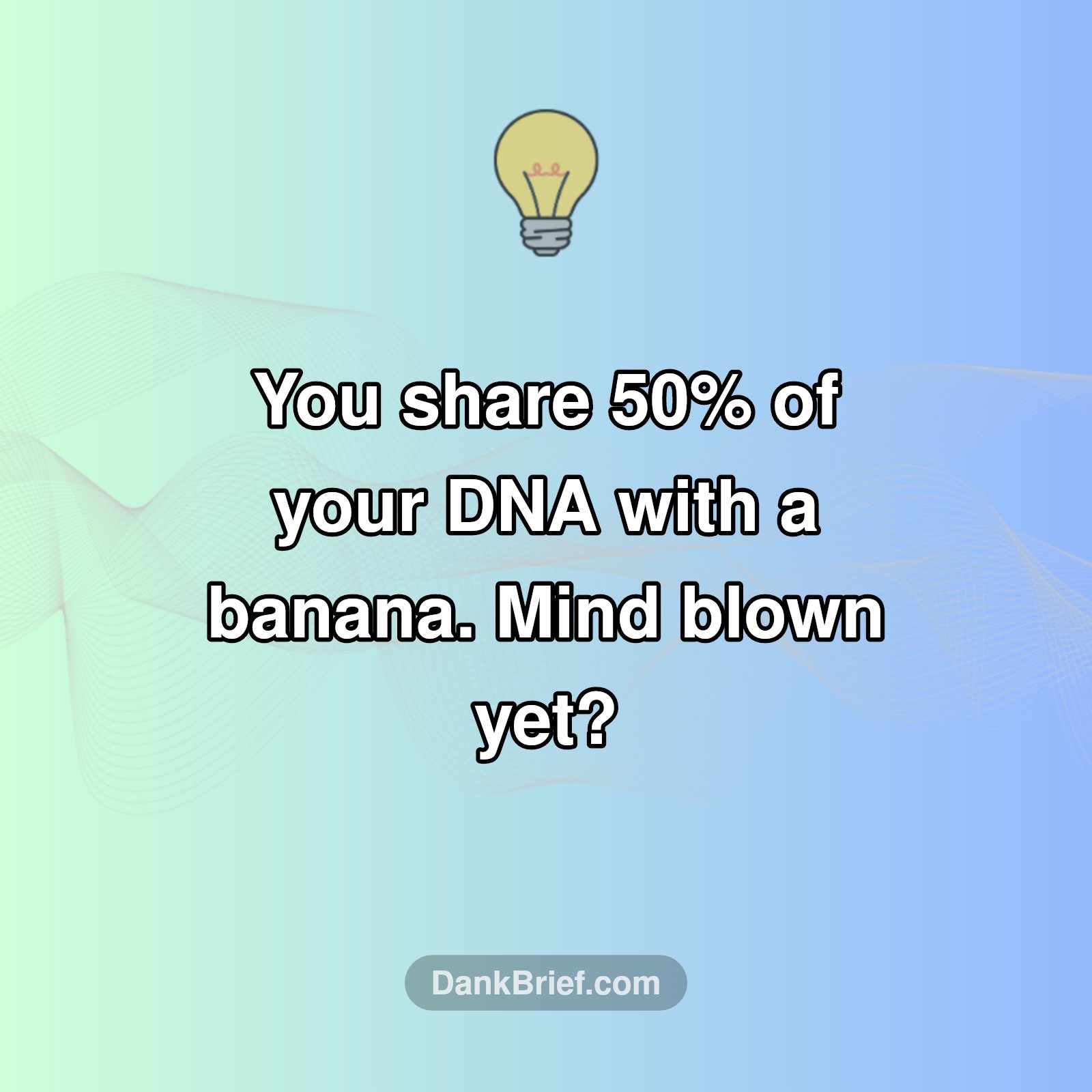 You're Basically a Banana (Kinda)!