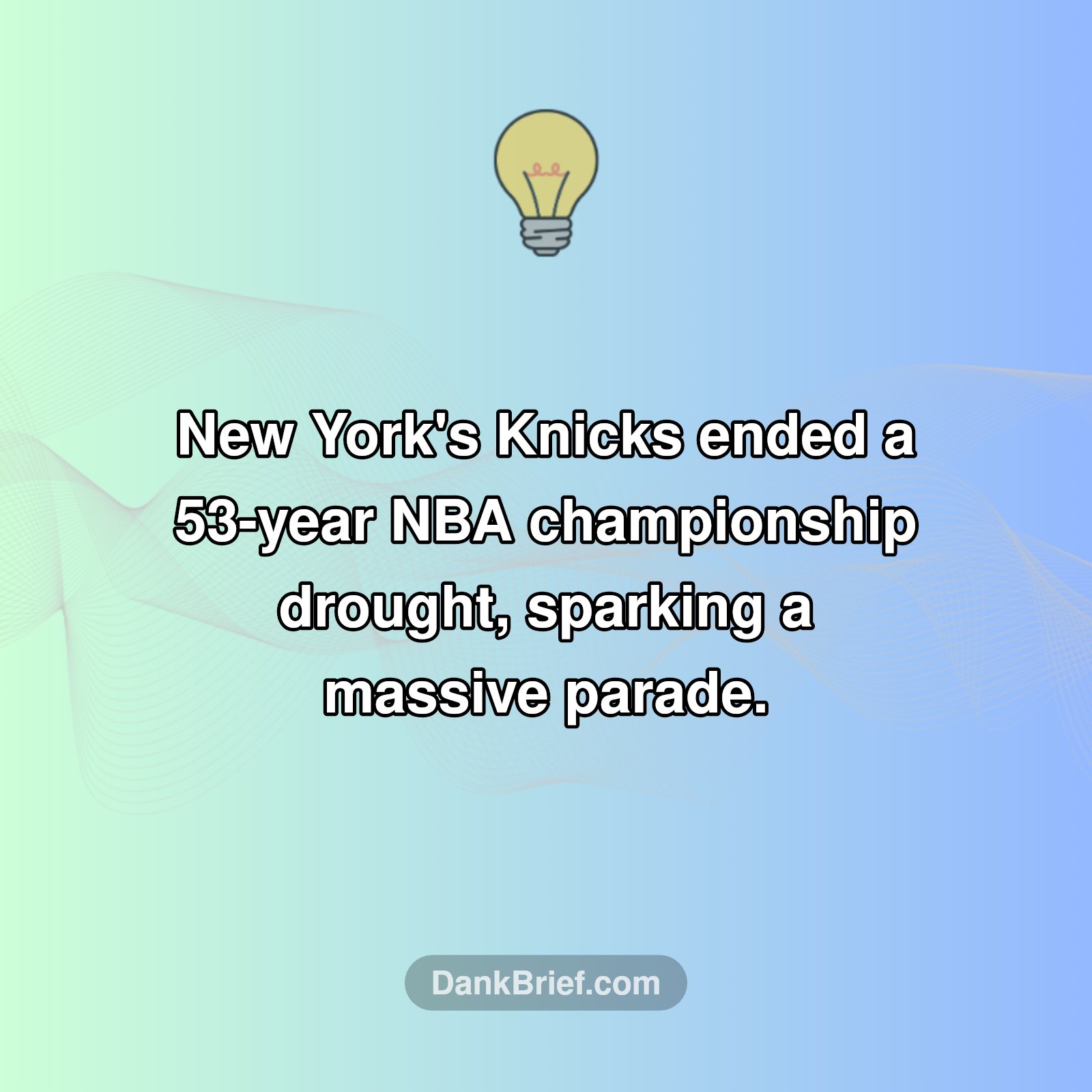 NYC Erupts: Knicks Break 53-Year Drought!