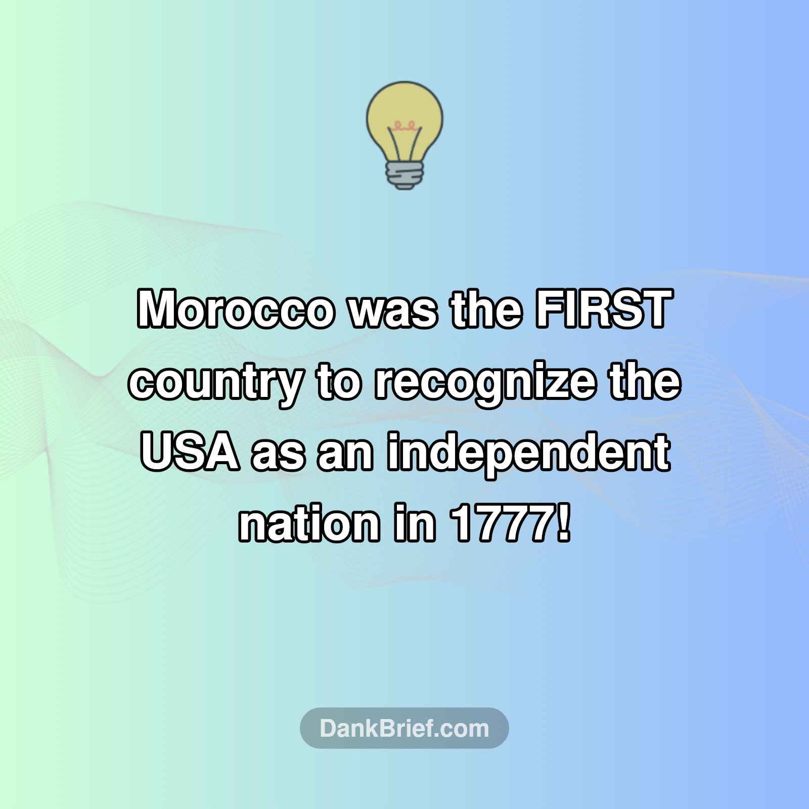History Drop: Morocco's US First!