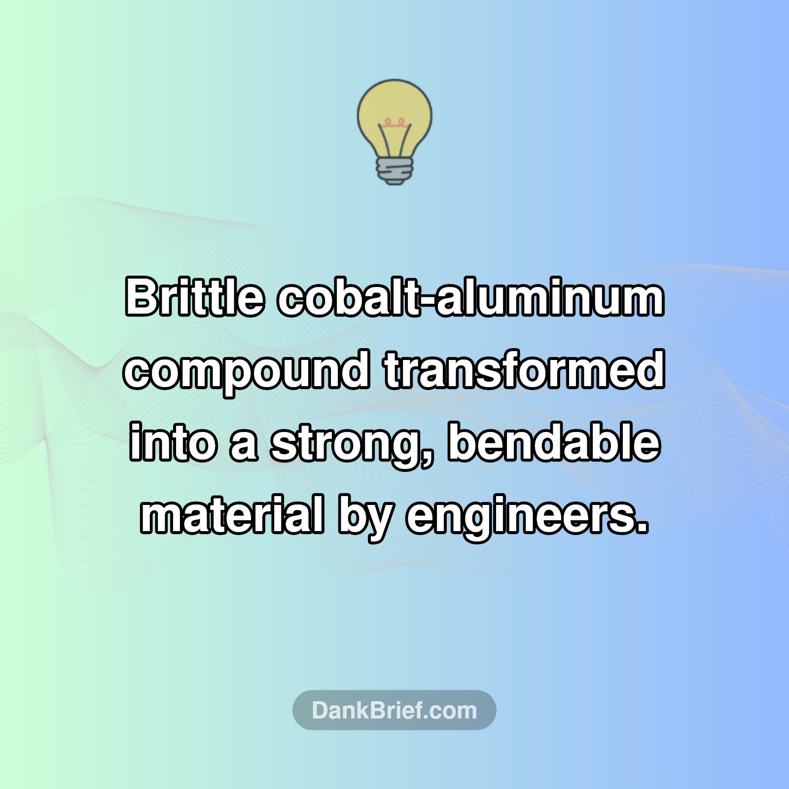 Mind Blown: Unbreakable Metal?