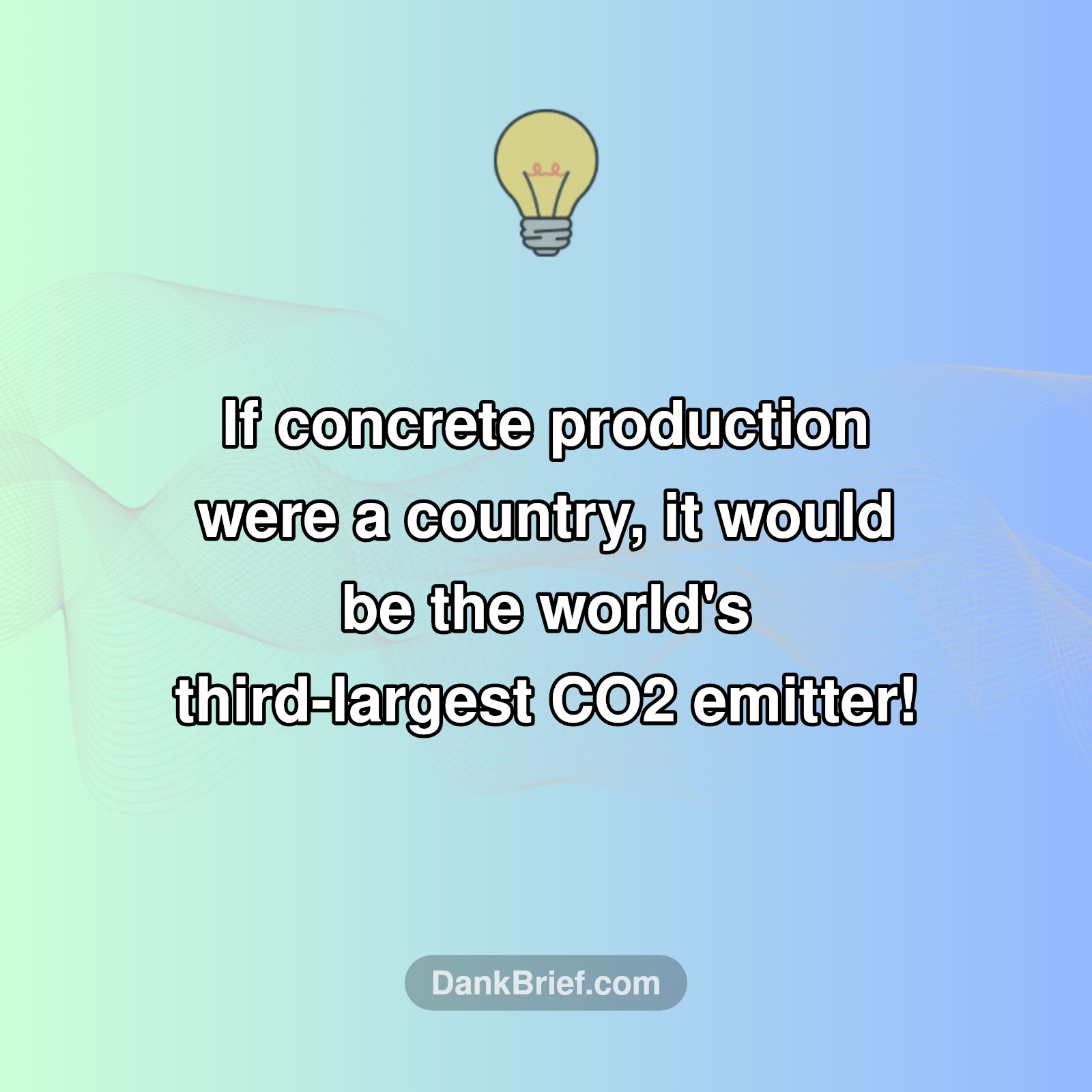 DYK Concrete's HUGE Carbon Footprint?