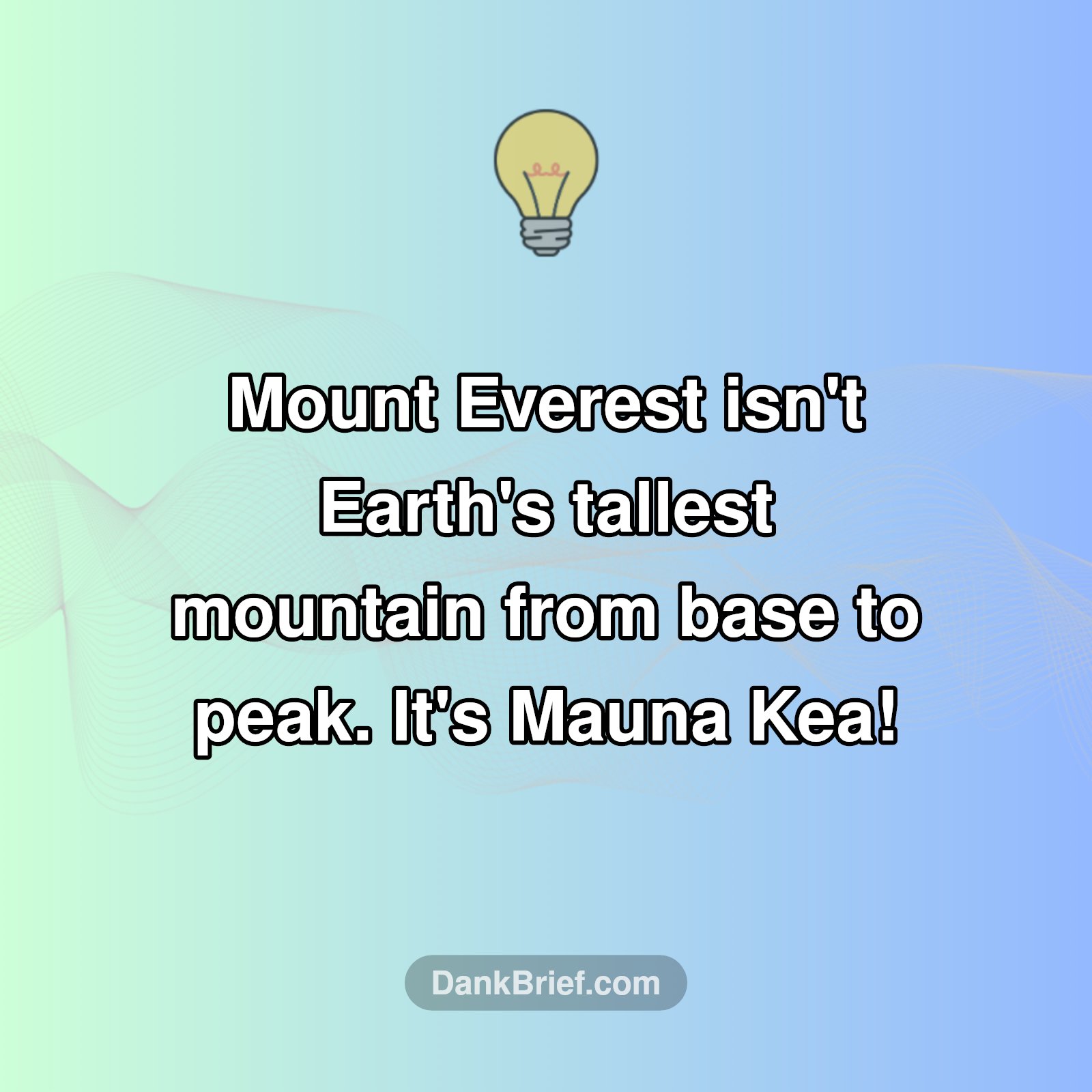 Everest vs. Mauna Kea: The True Tallest Mountain?