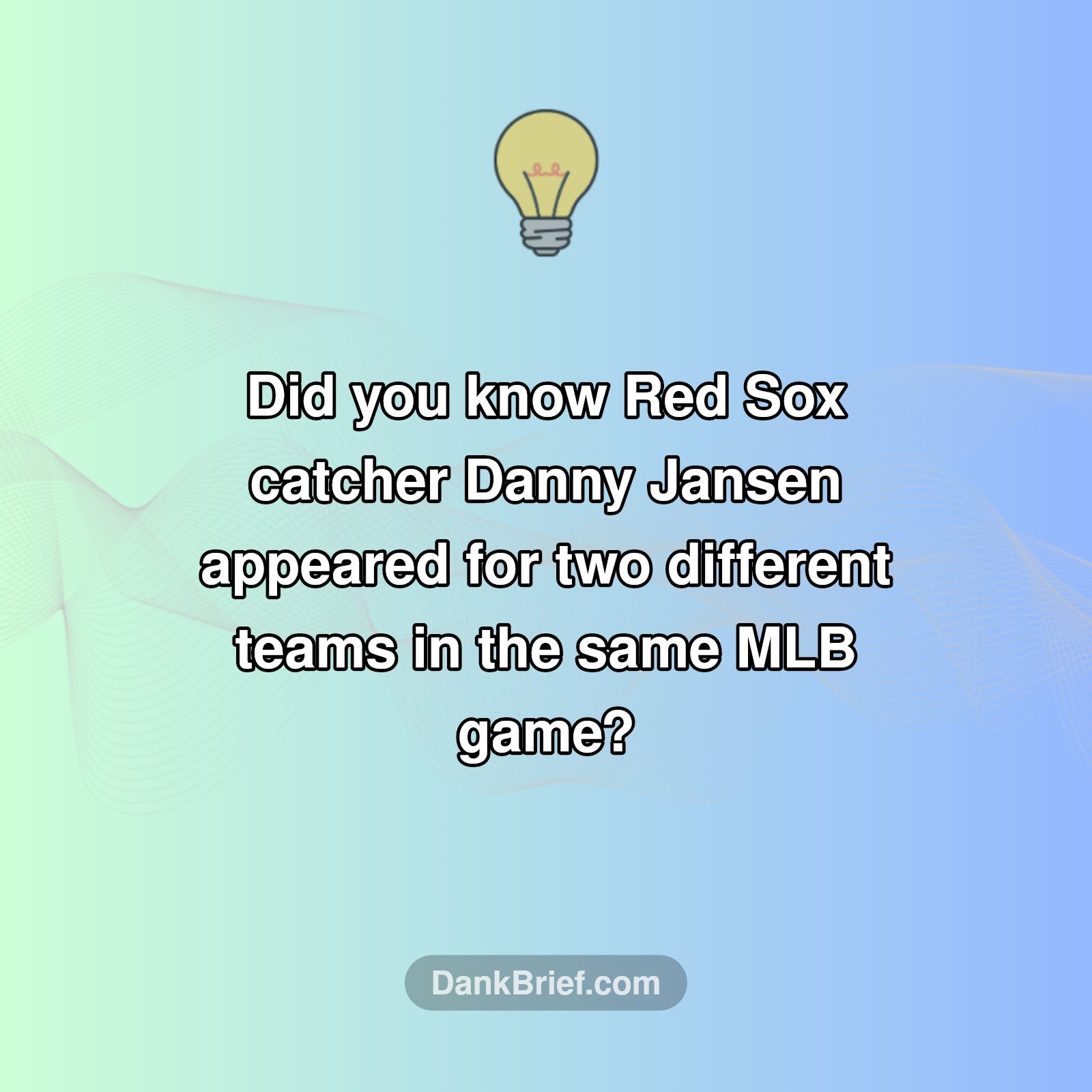 Unbelievable Baseball First!