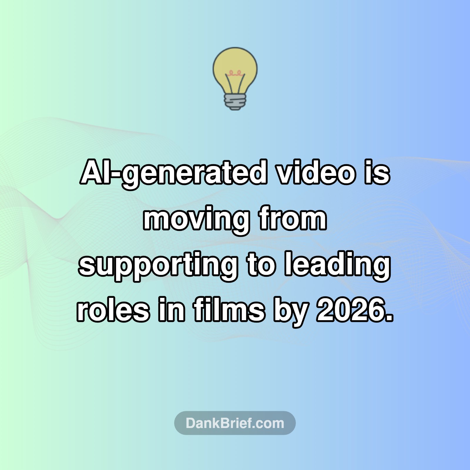The Future of Film: AI Takes the Lead?