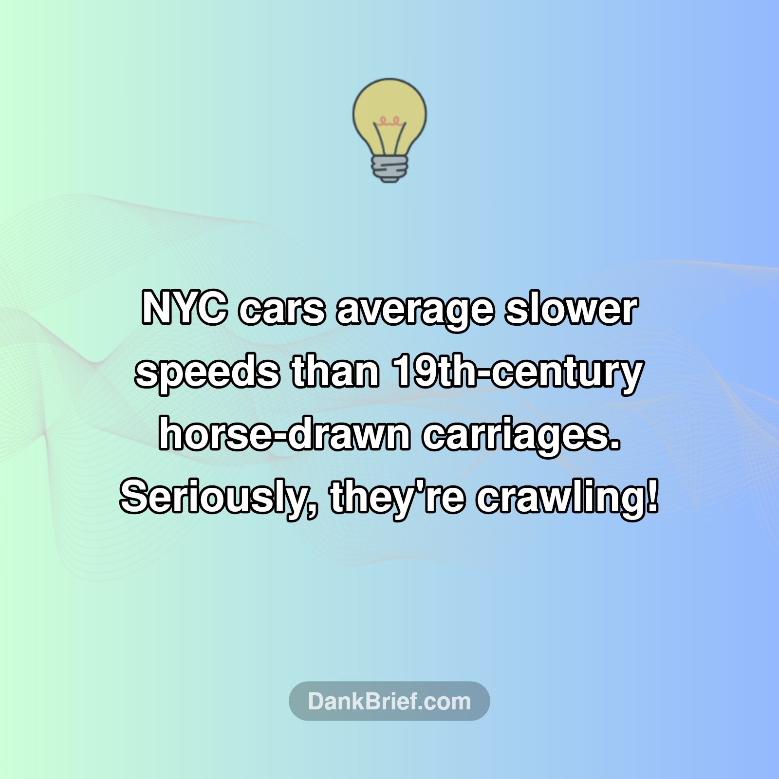NYC Traffic: Slower Than You Think!