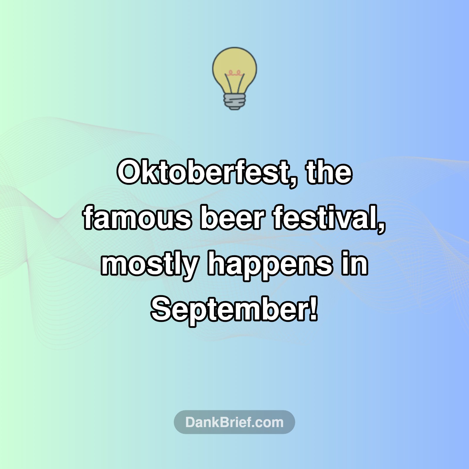 Wait, WHAT?! Oktoberfest's Secret!