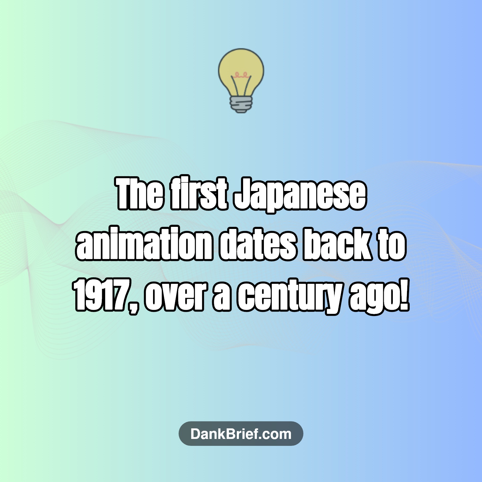 Did You Know… Anime is WAY older than you think?