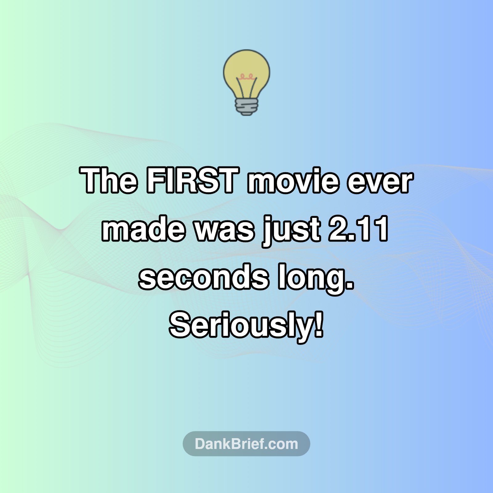 Mind-Blown! First Movie Was SO Short!