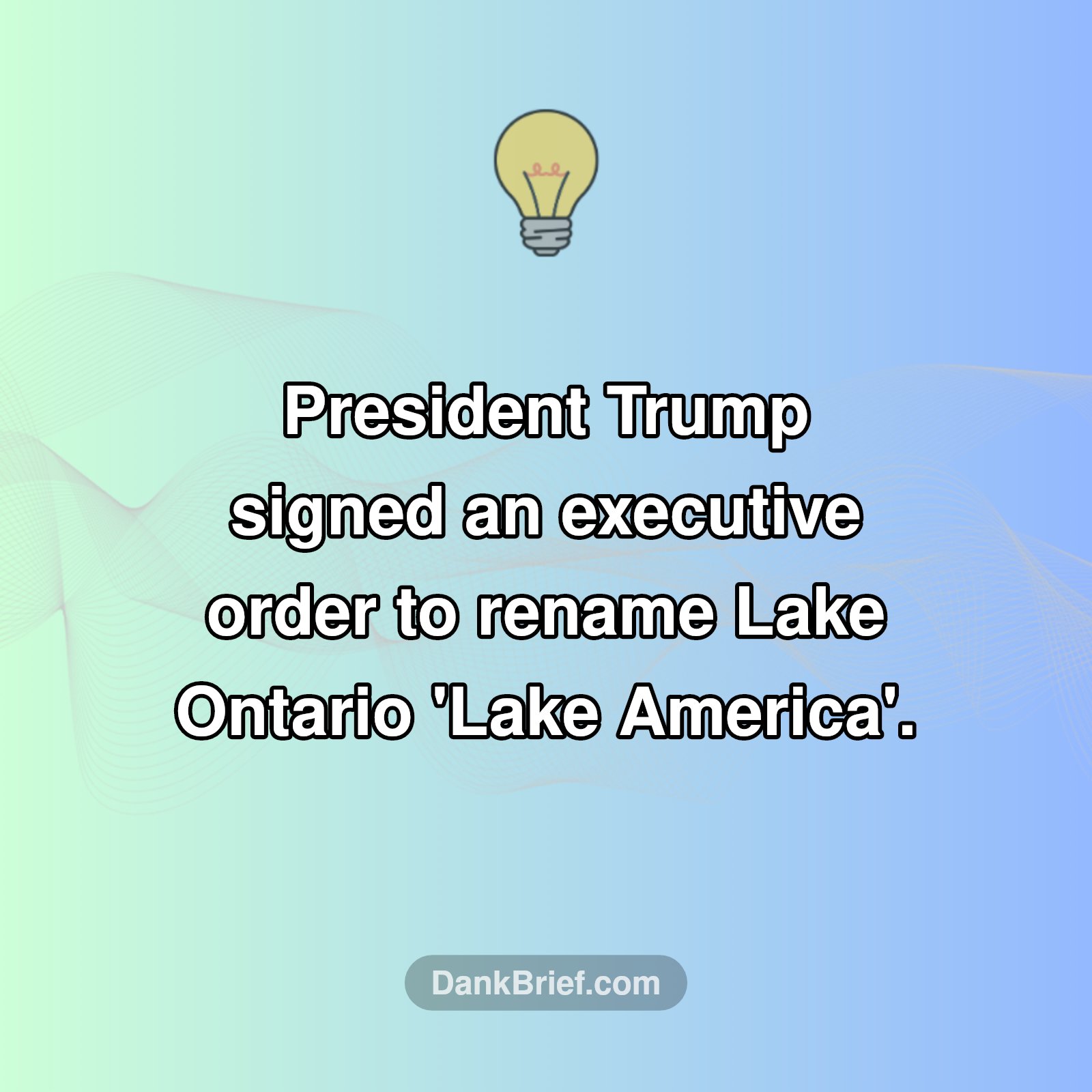 Wait, What?! Lake Ontario's New Name?