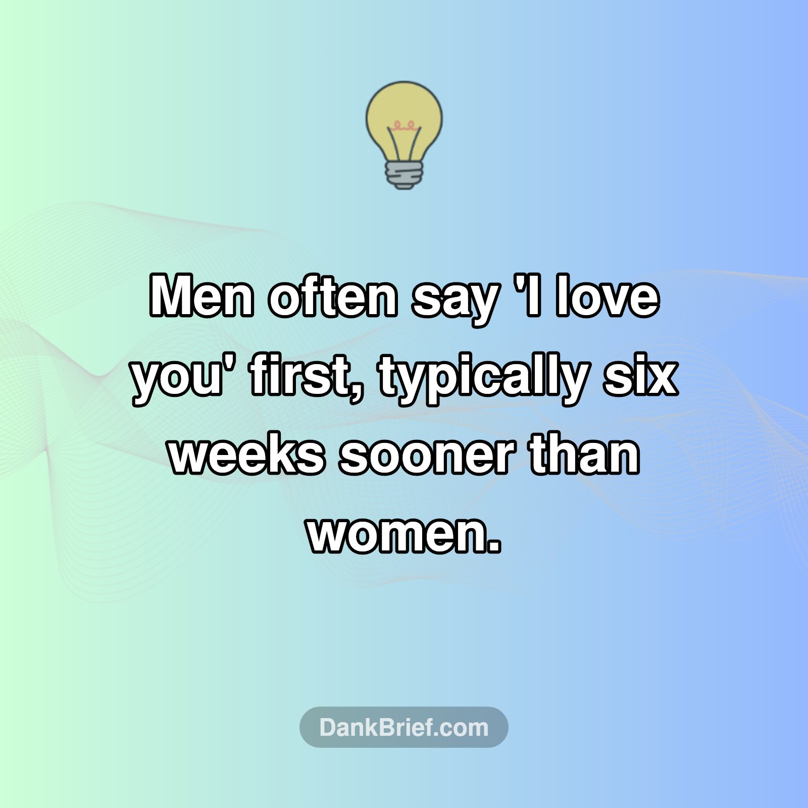 Love Surprises: Who Says 'I Love You' First?