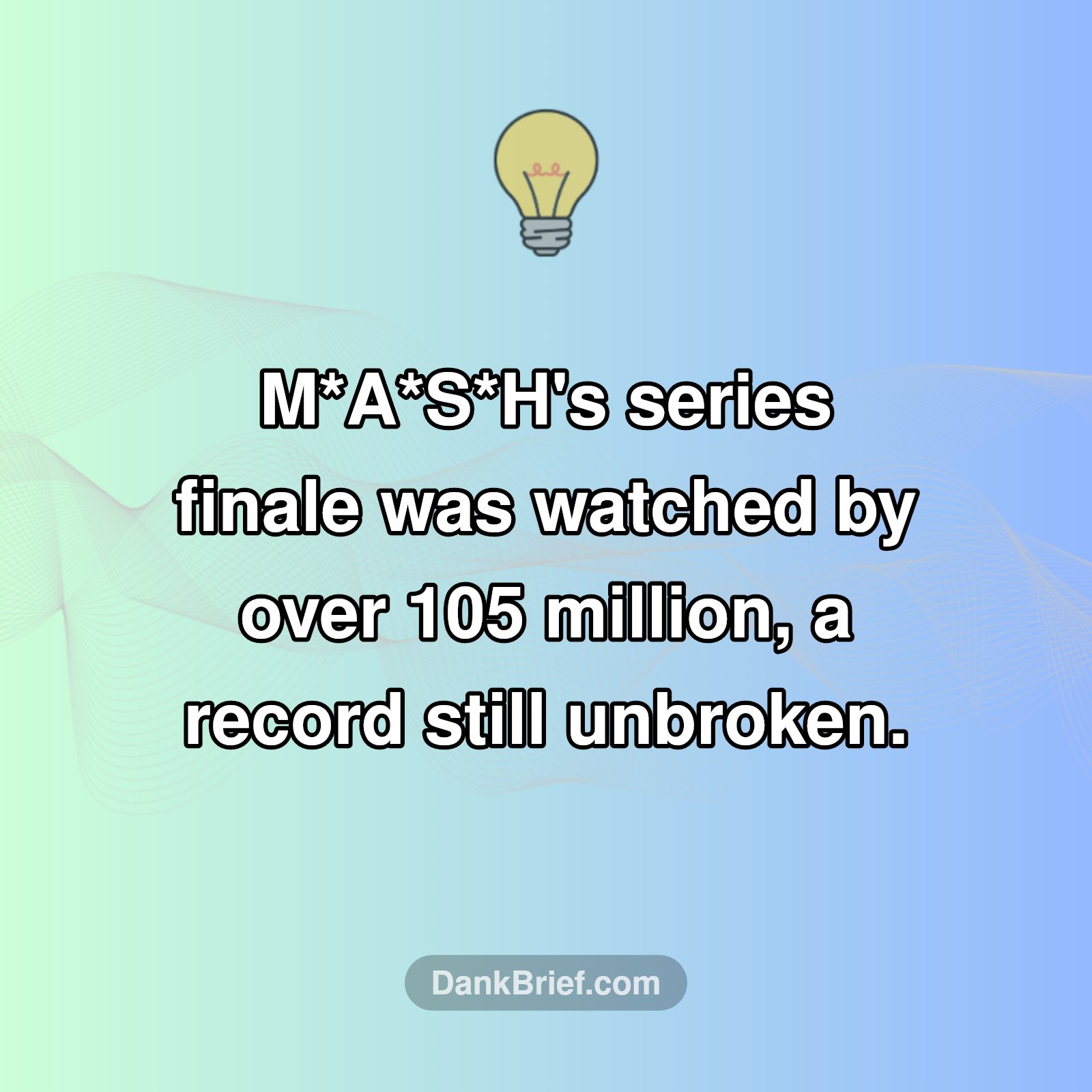The TV Finale That Broke Records!