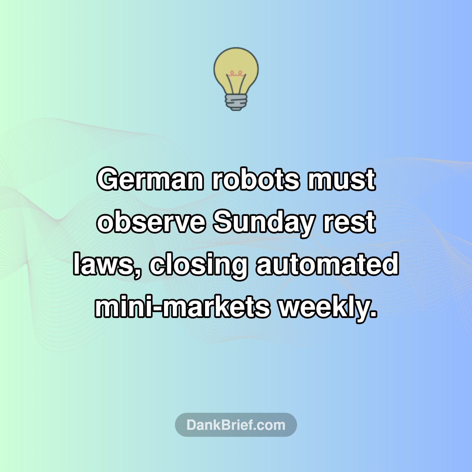 Robots Need Their Rest Too?