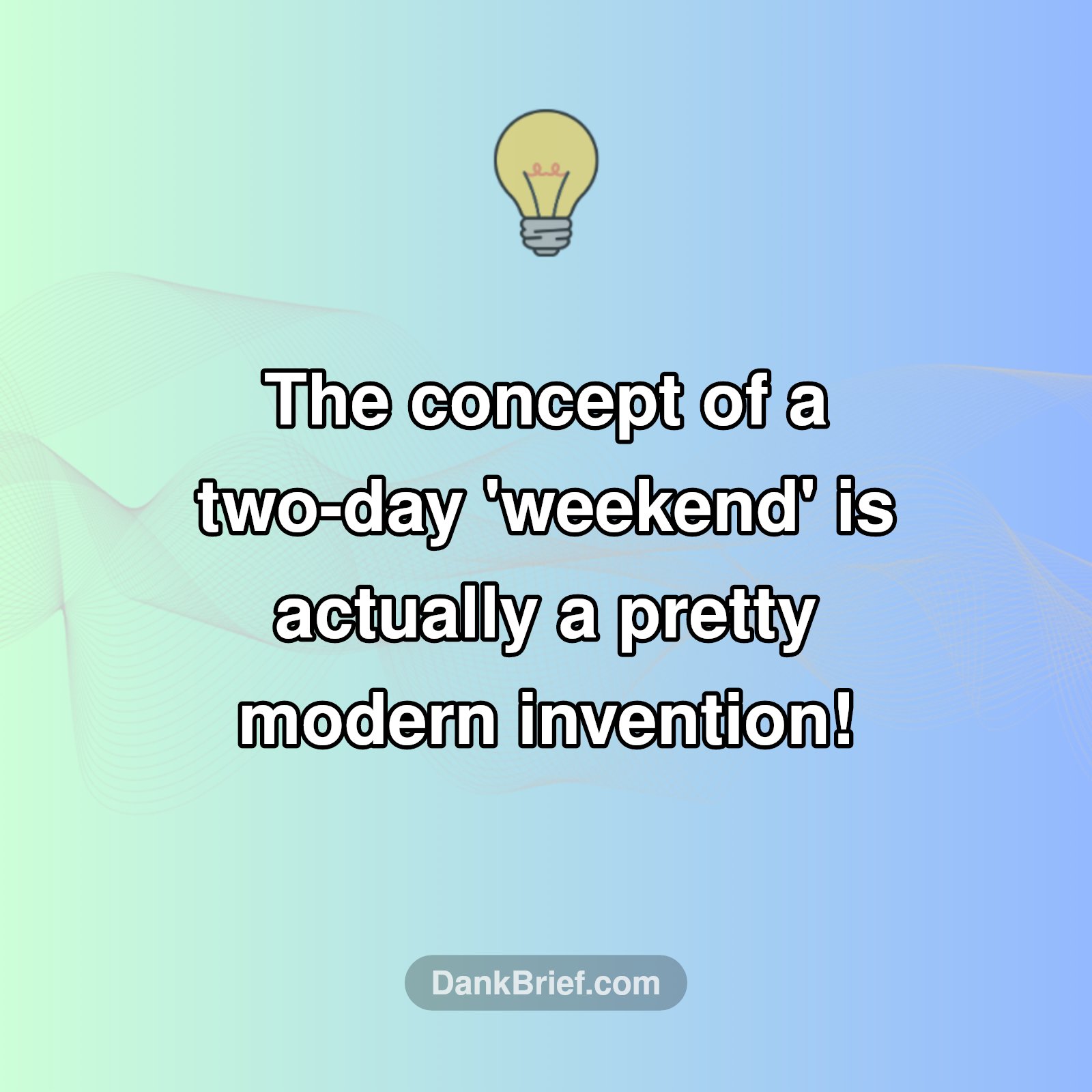 Weekend Vibes Are NOT Ancient History