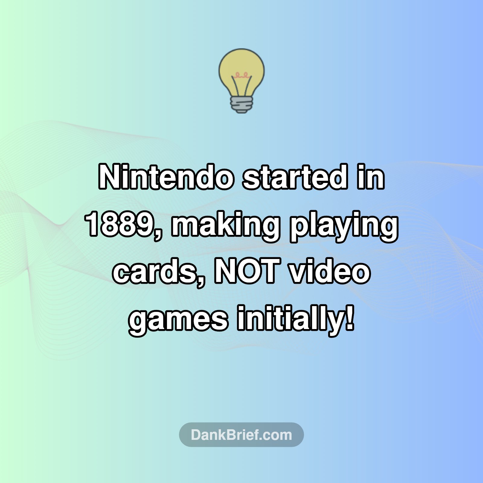 Mind Blown: Nintendo's OG Business!