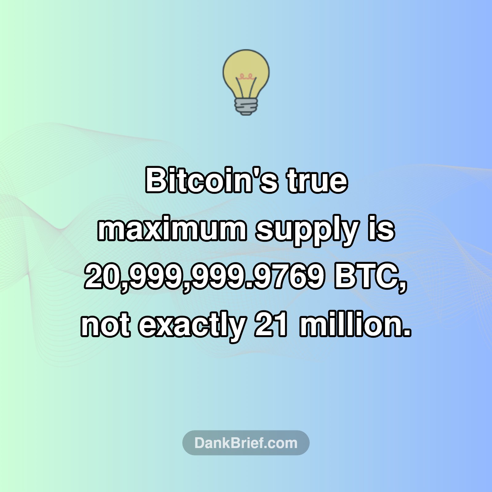 Mind Blown: Bitcoin's Secret Supply Cap!