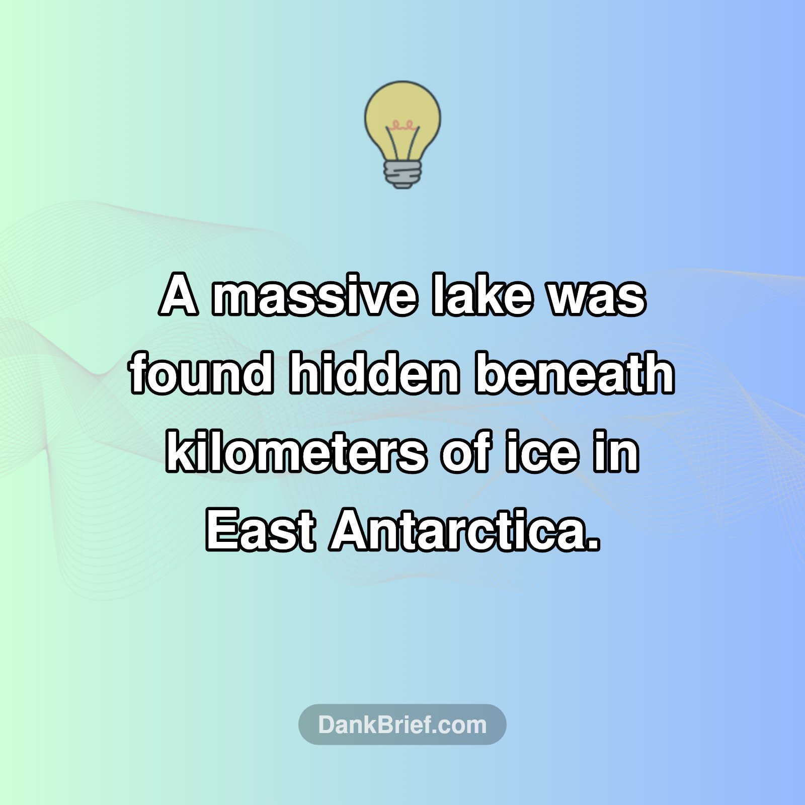 Antarctica's Secret: A Hidden Lake Discovery!