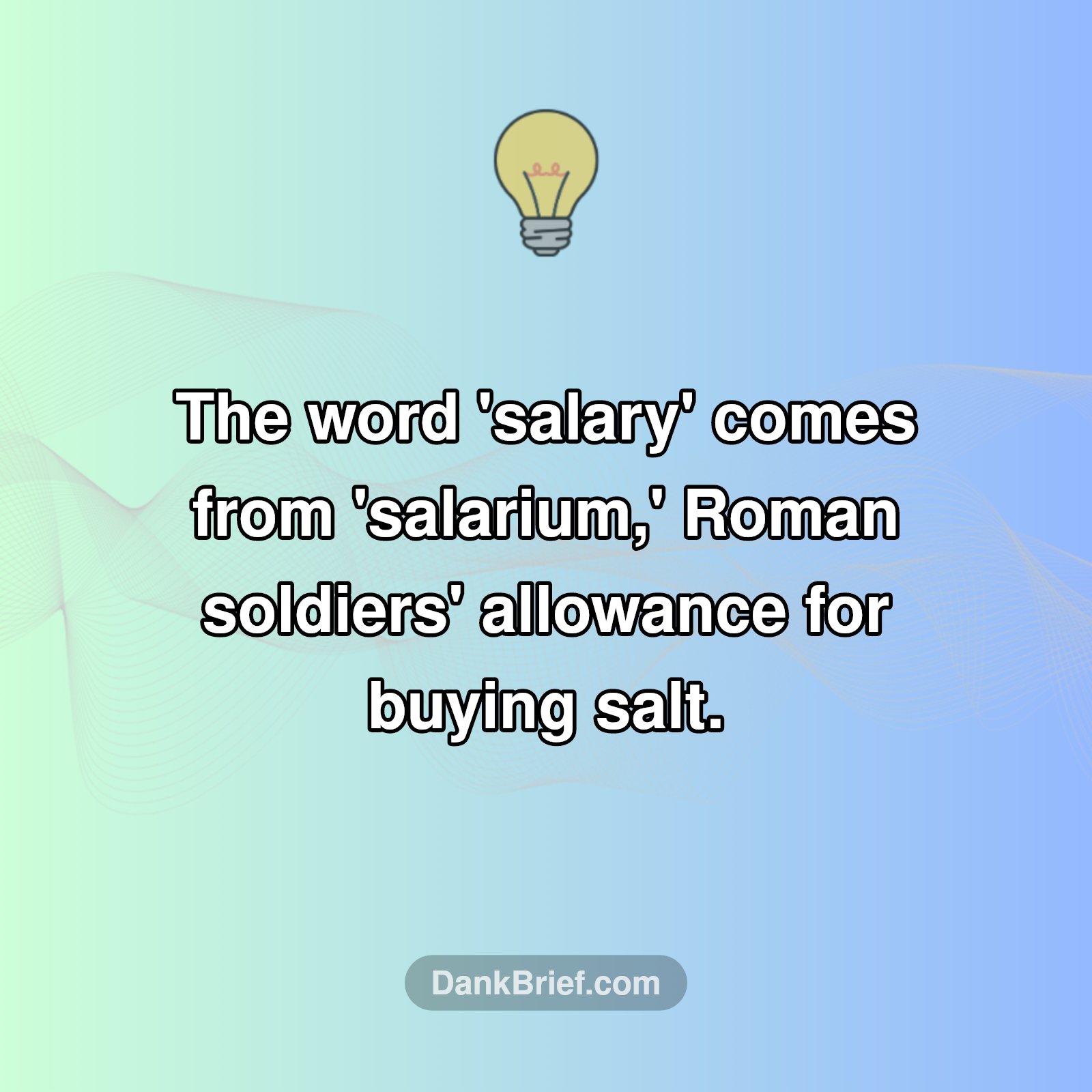 Your Paycheck's Salty Secret