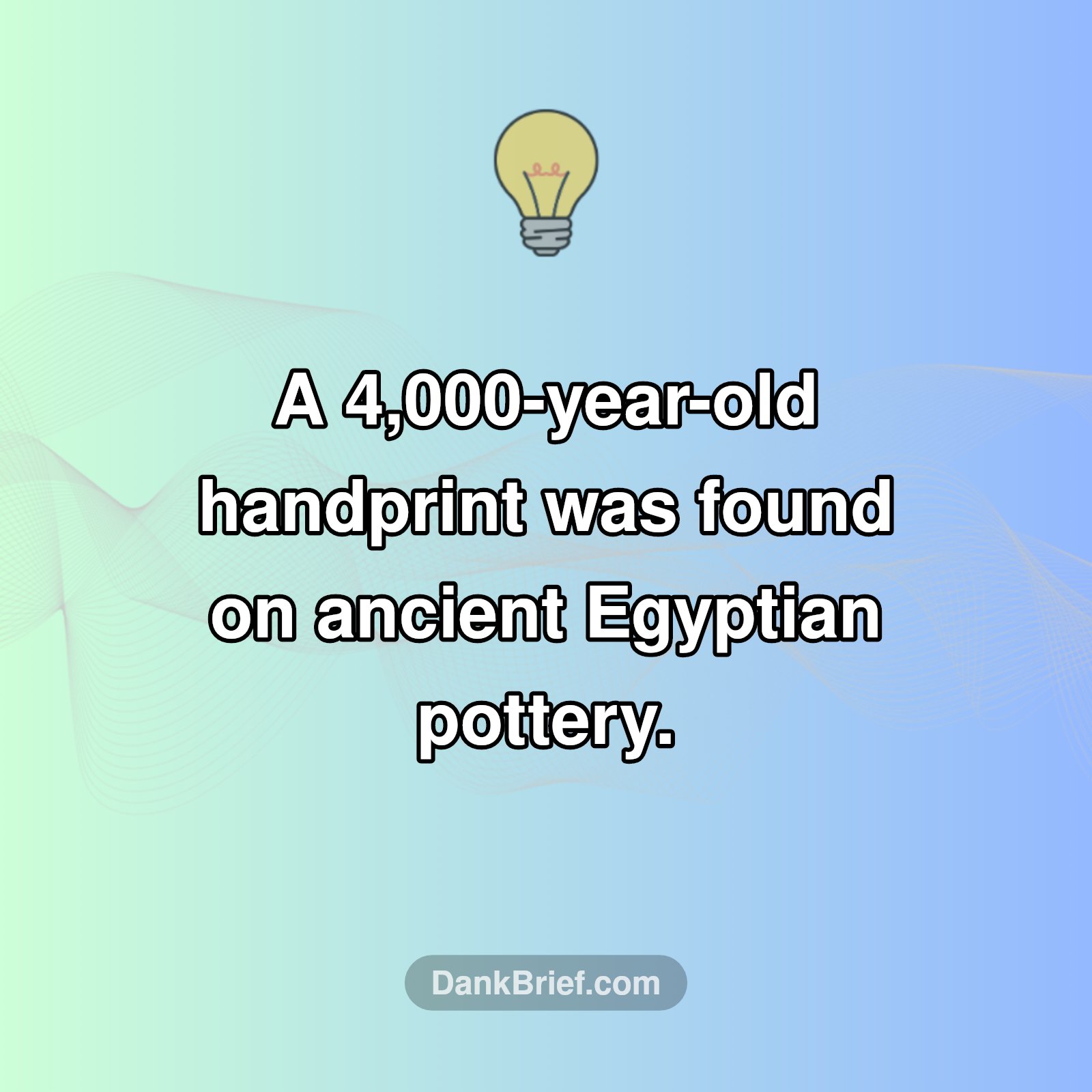Ancient Handprint Discovered!
