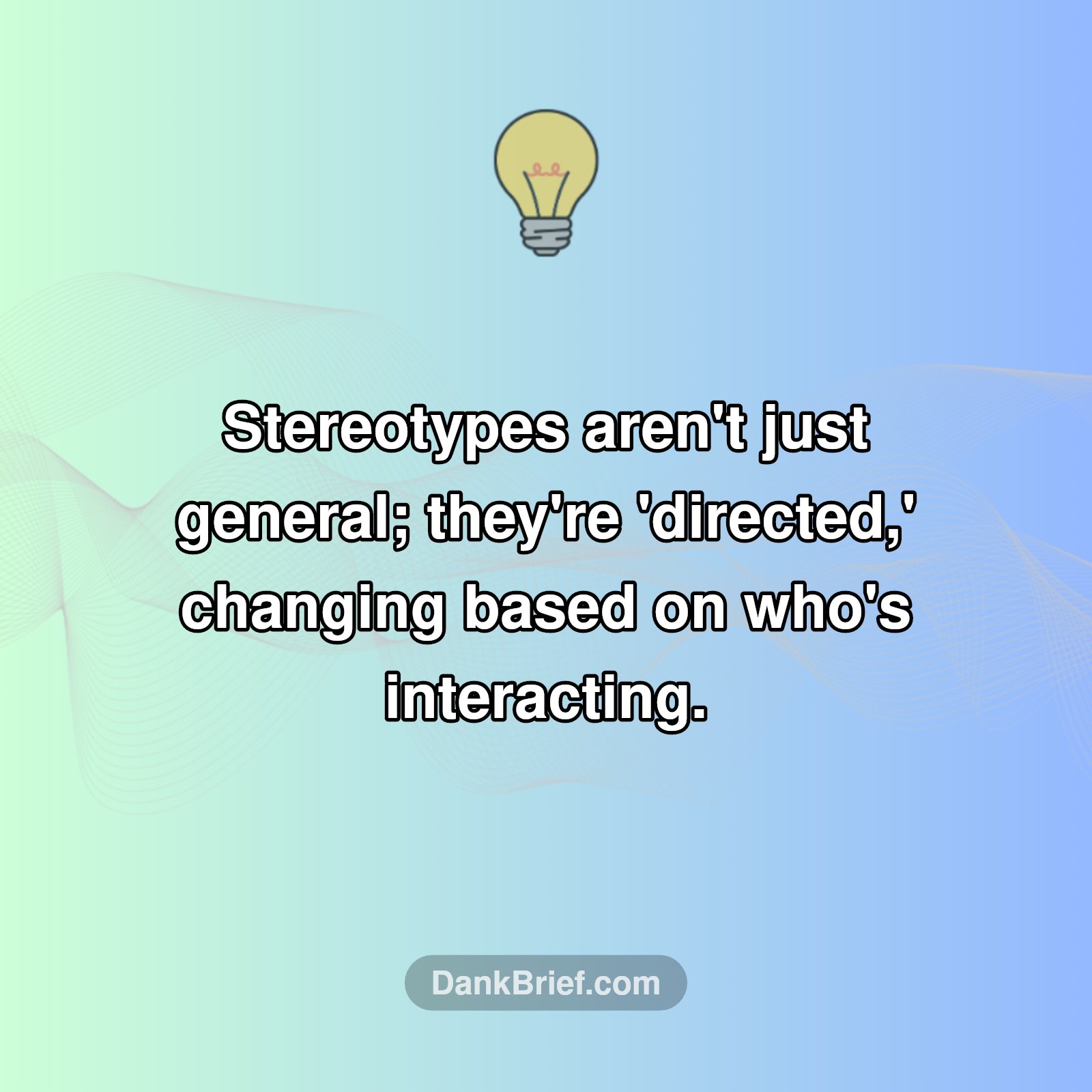Your Stereotypes Are More Complex Than You Think