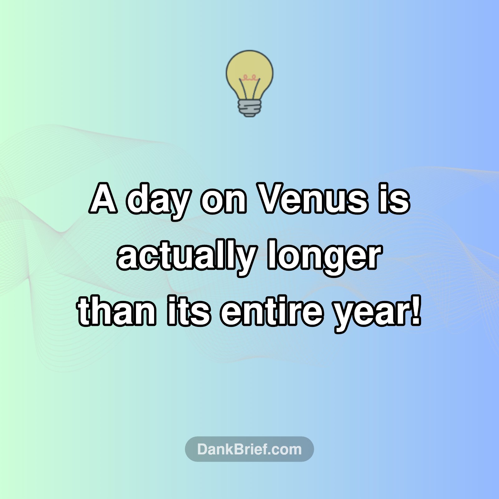 Venus's Wild Time Warp!
