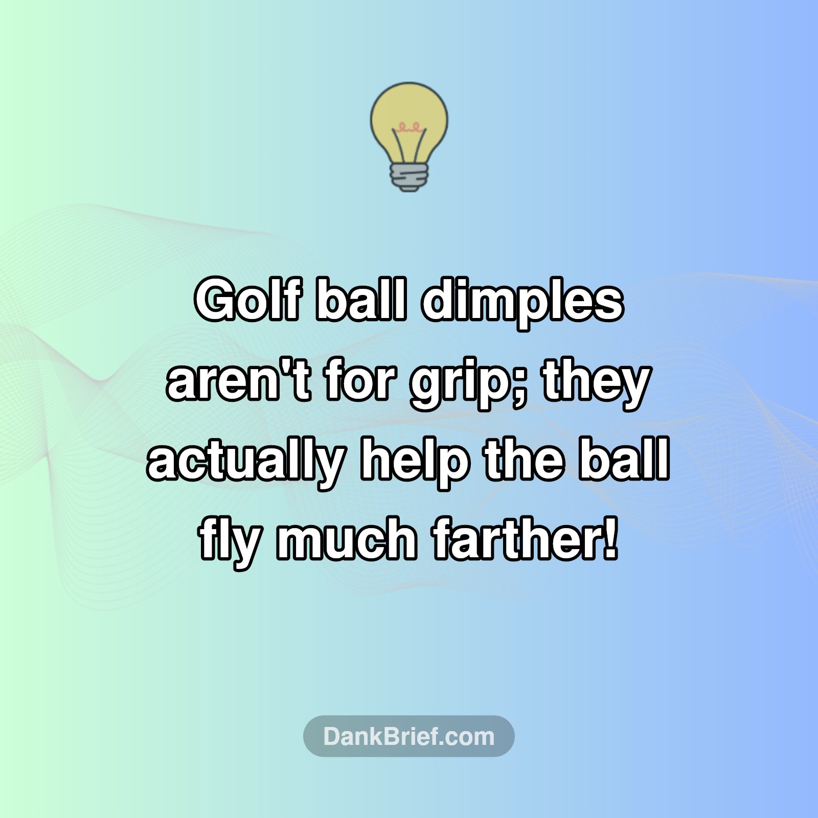 Golf Ball's Secret Superpower!