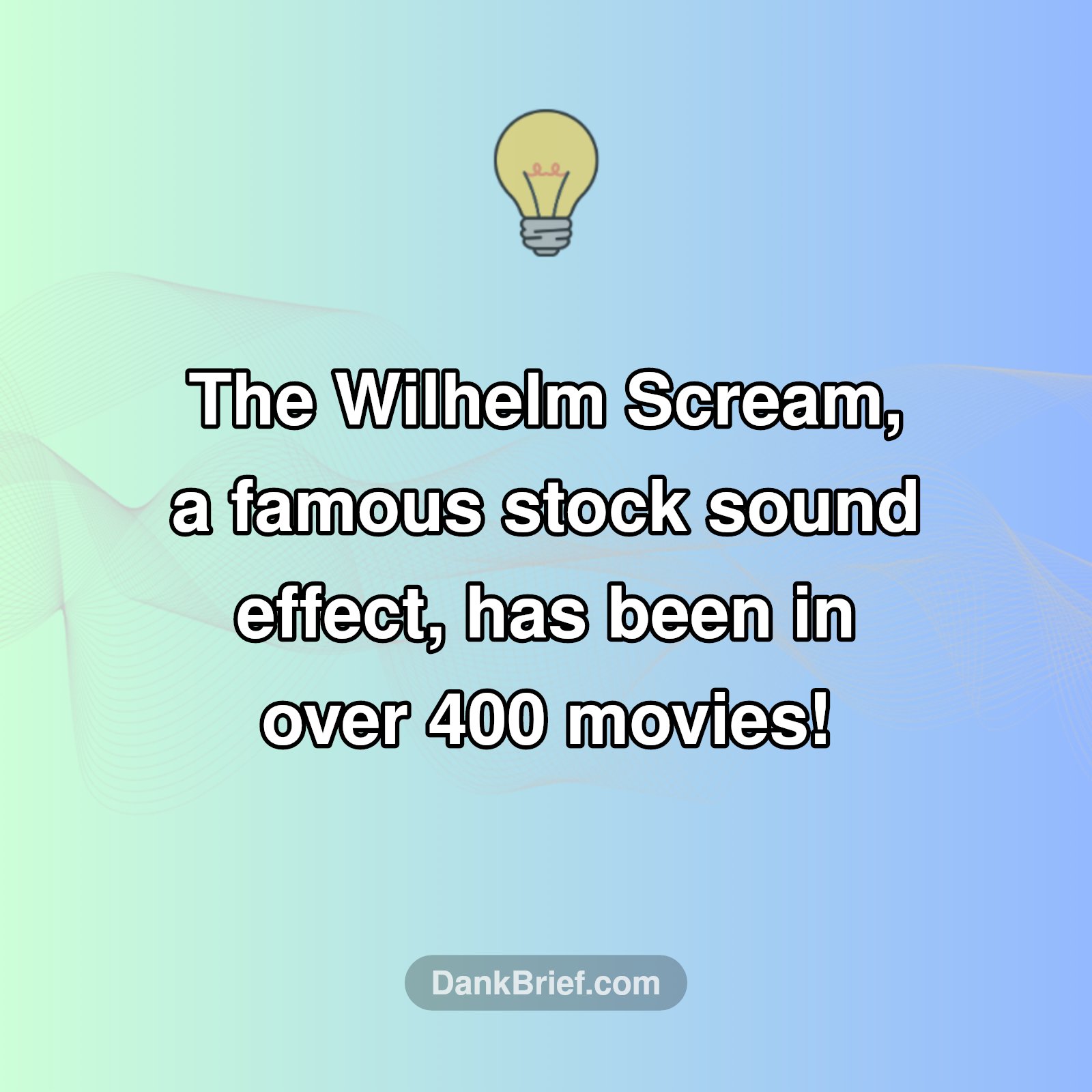 The Scream You've Heard A Thousand Times!