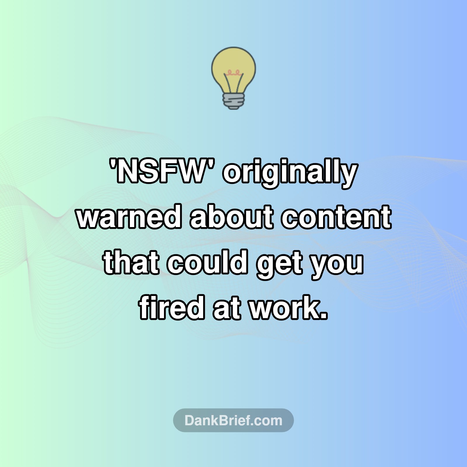 The Spicy Origin of 'NSFW'!