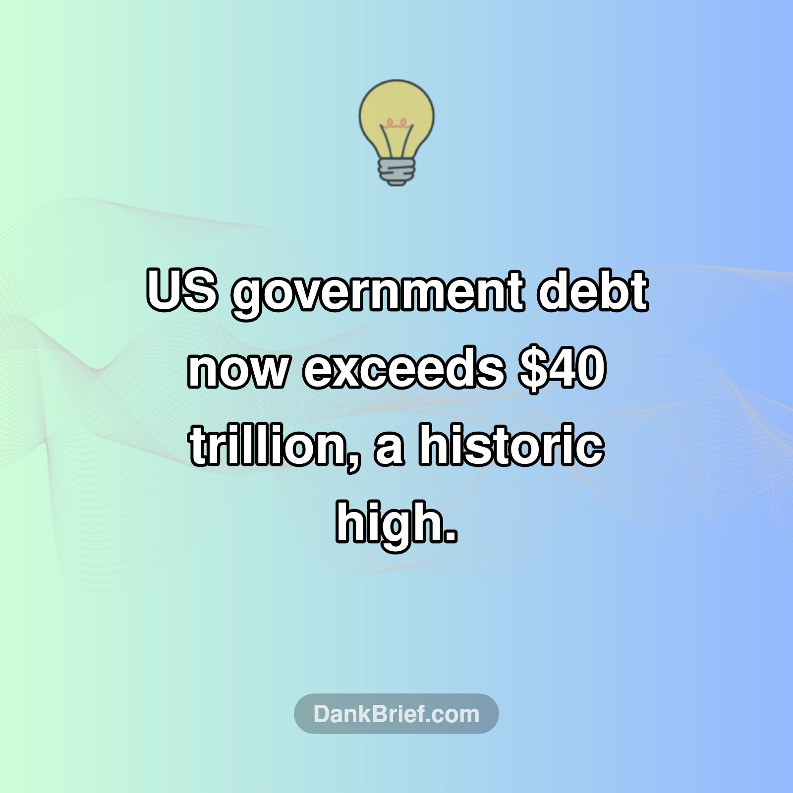 Mind-Blowing Money: The US Debt Milestone