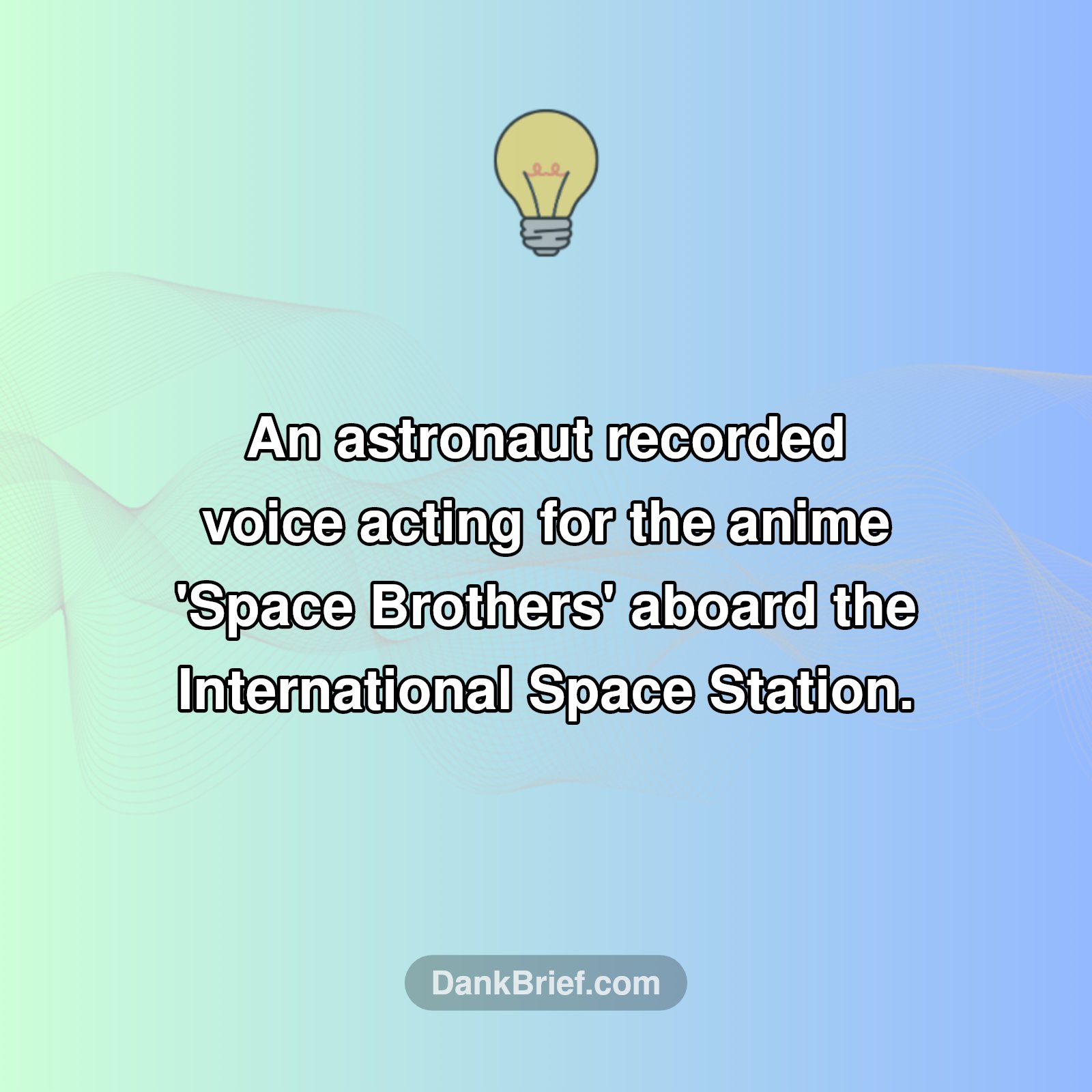Anime Reaches New Heights: Voice Acting from Space!