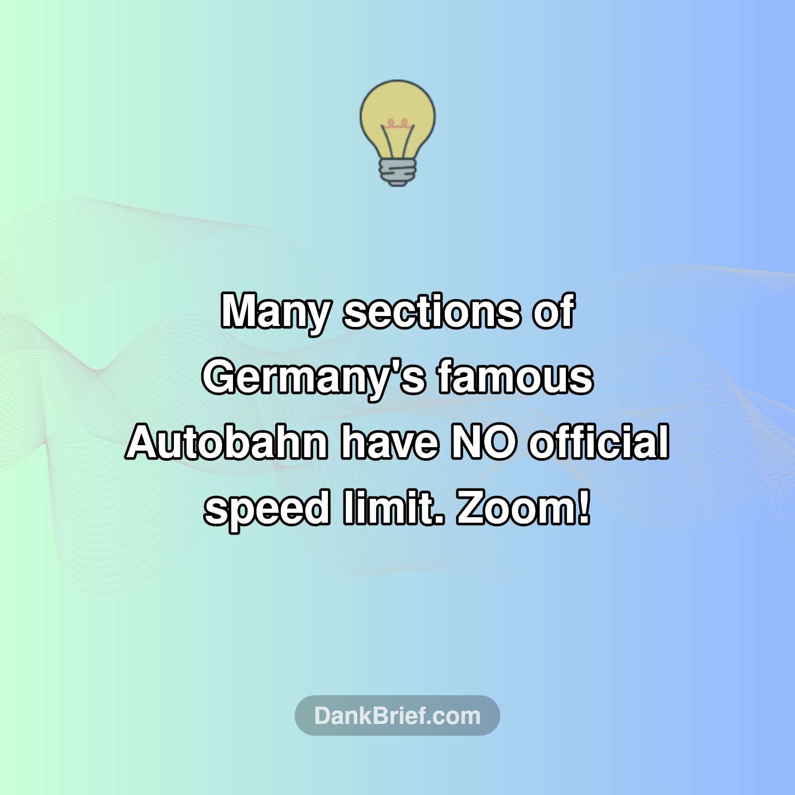 Germany's Epic Road Rule!
