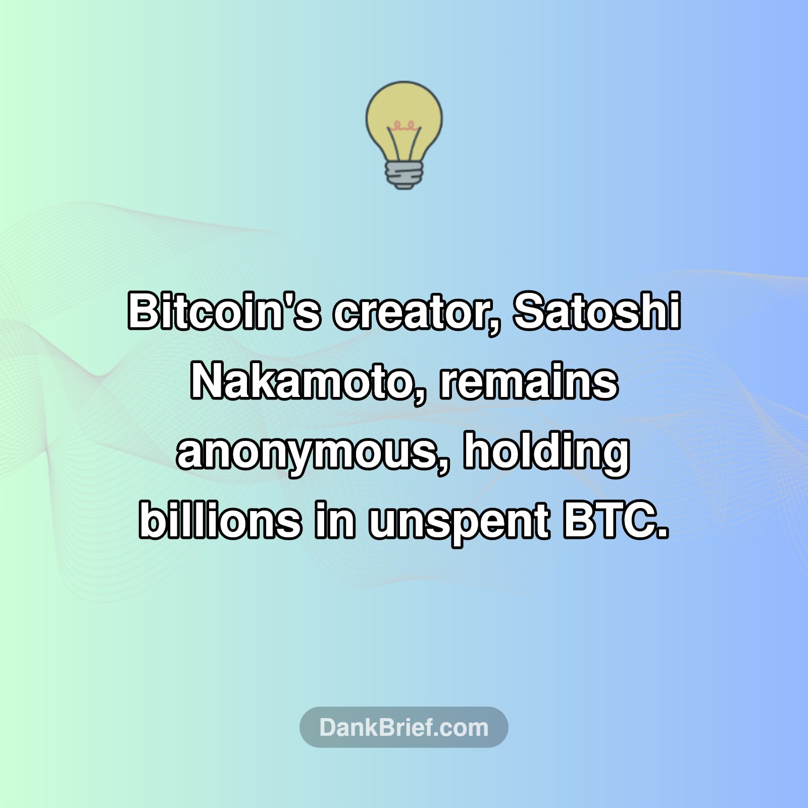 The OG Mystery Man of Crypto