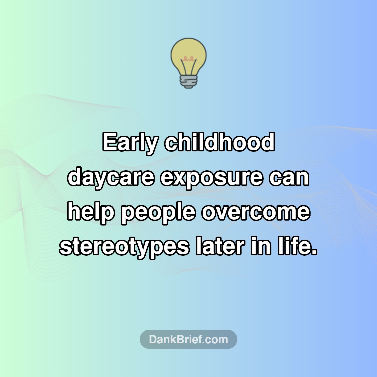 Daycare's Hidden Superpower Against Stereotypes