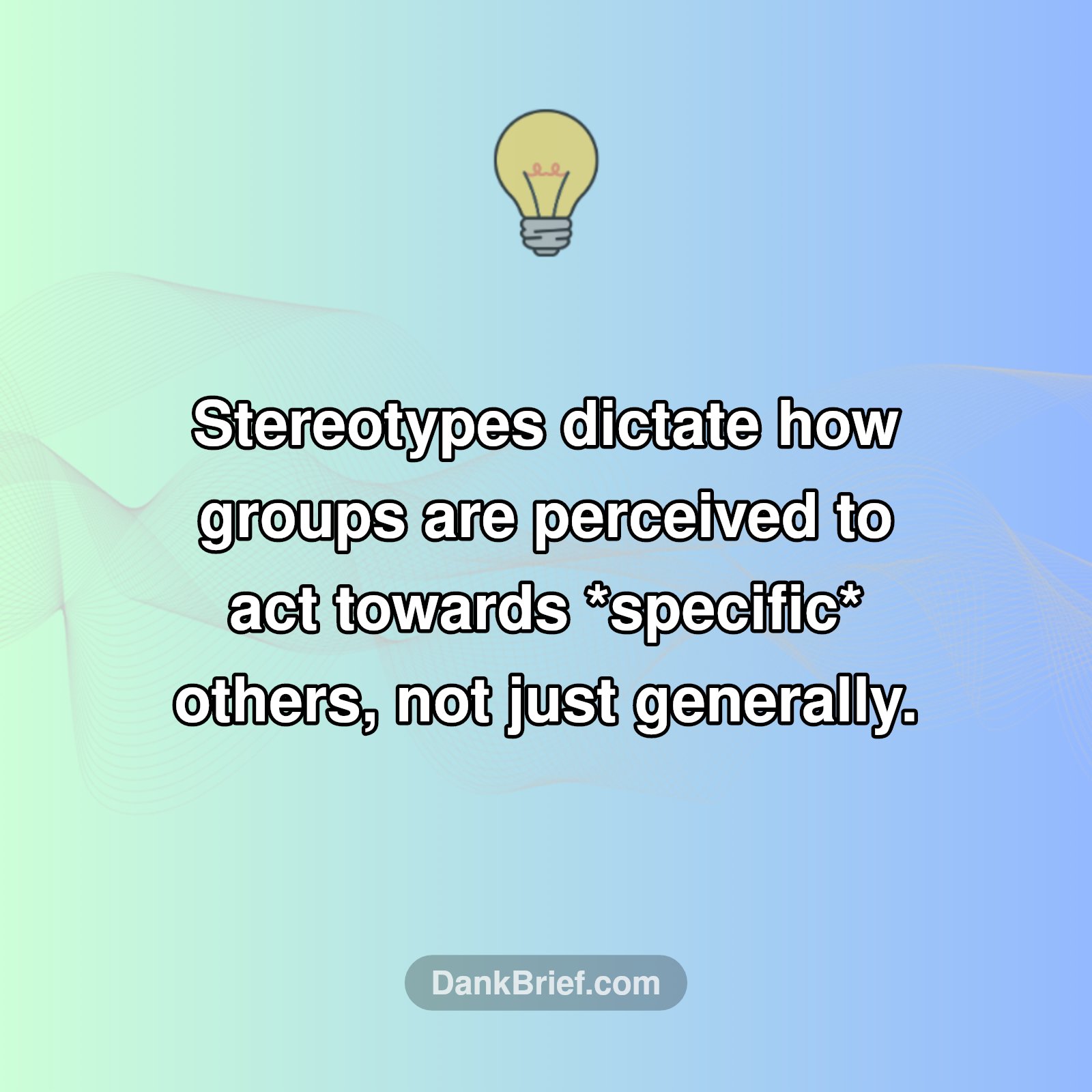 Your Stereotypes Are More Specific Than You Think