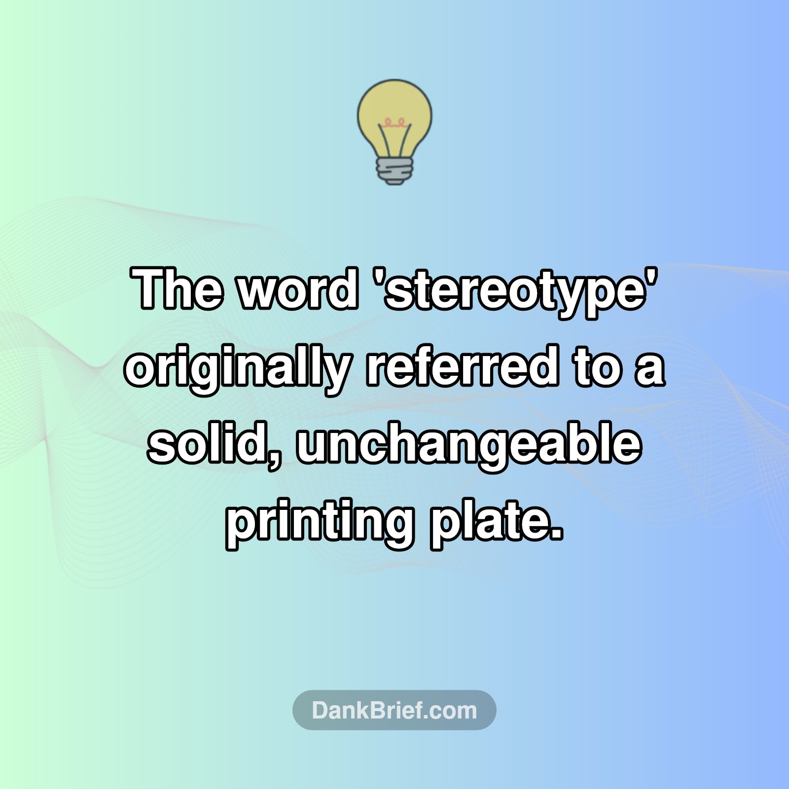 Mind Blown: Stereotypes' OG Meaning