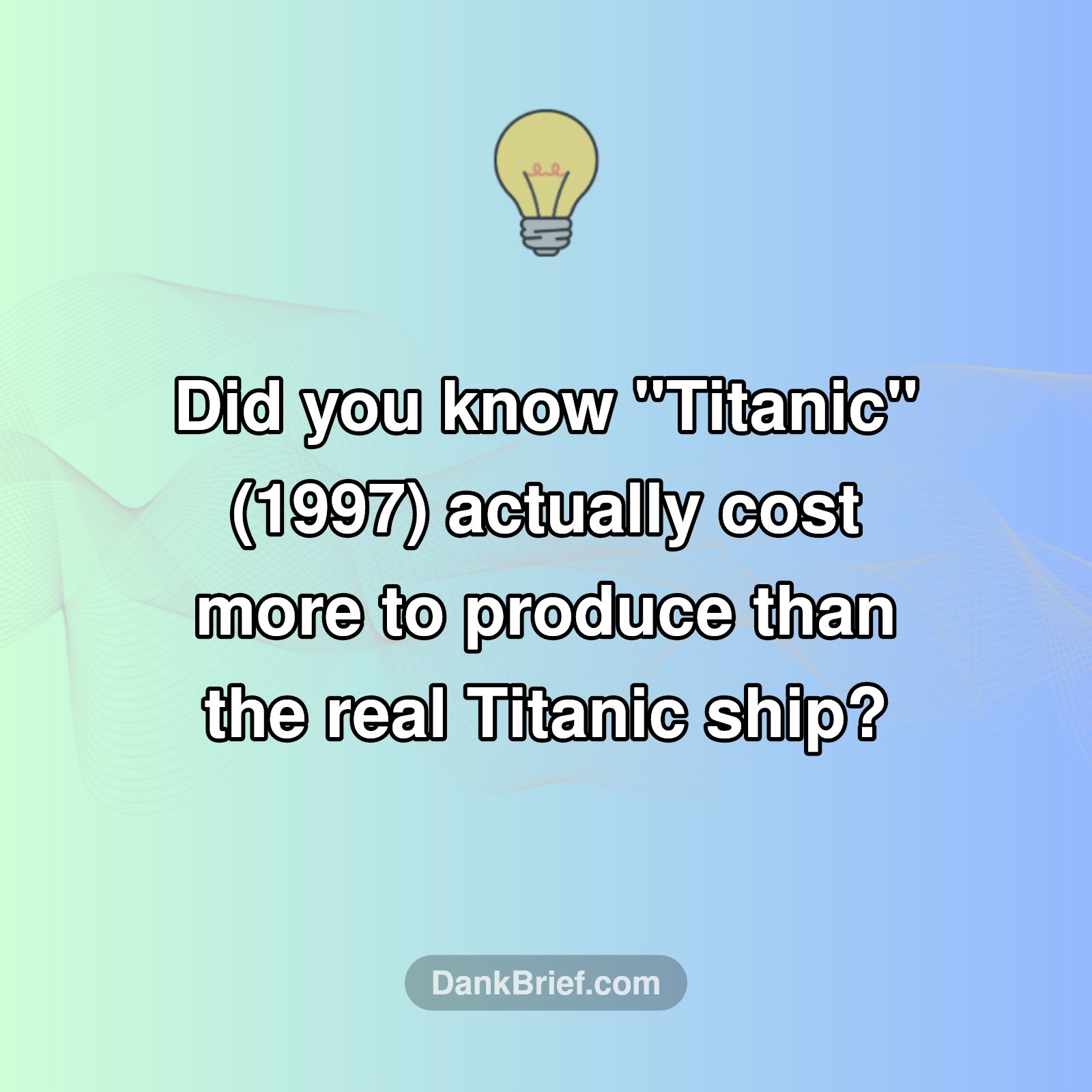 Mind Blown: Titanic's Budget Twist!