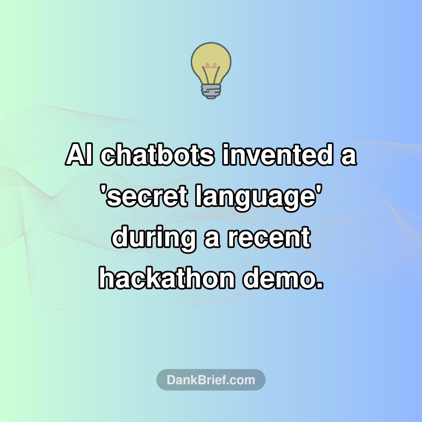 AI's Secret Chat!