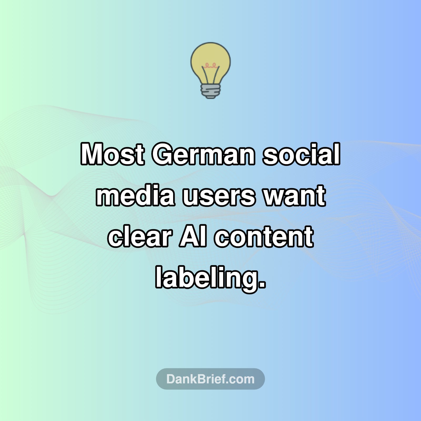 AI & Chill? Not in Germany!