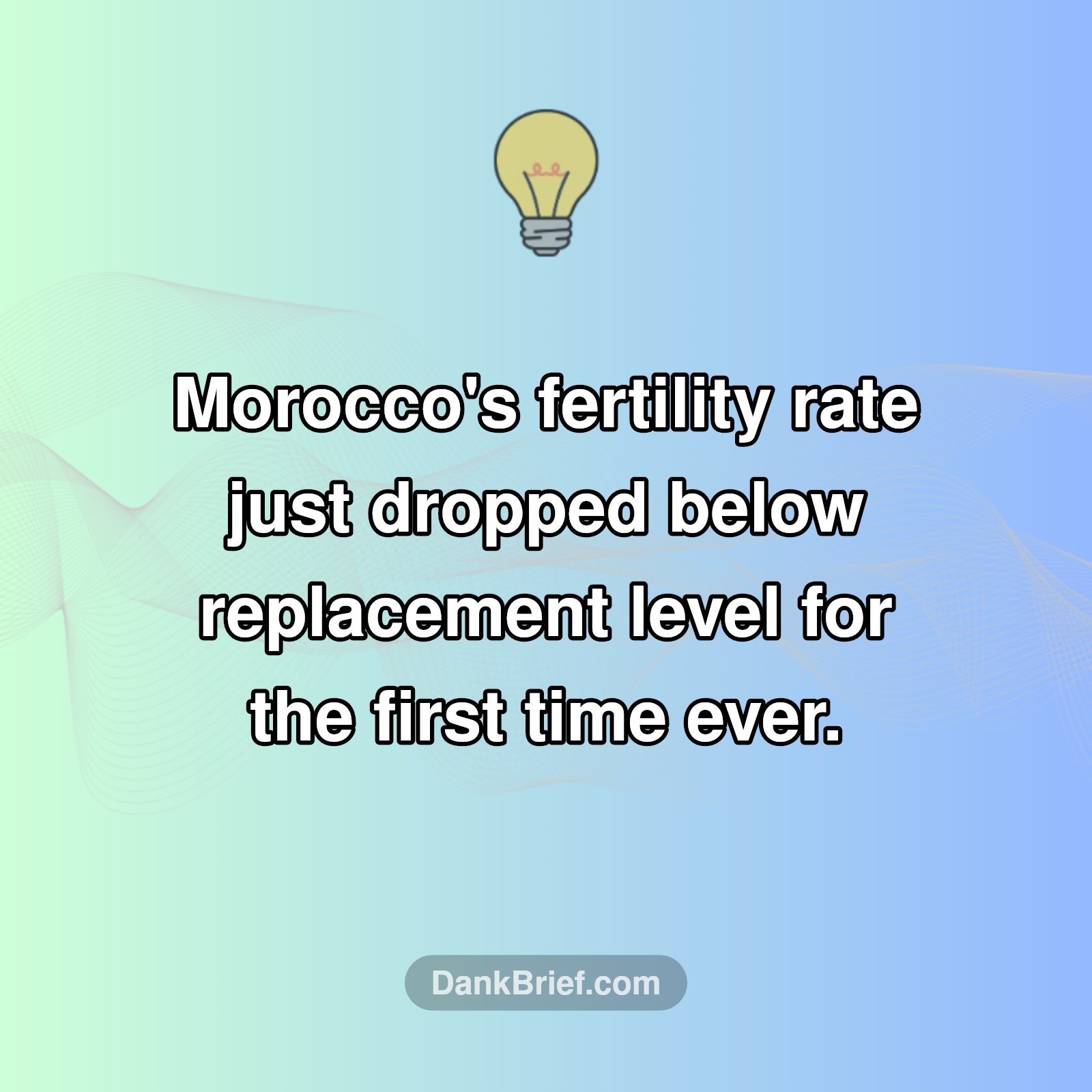 Morocco's Quiet Demographic Revolution