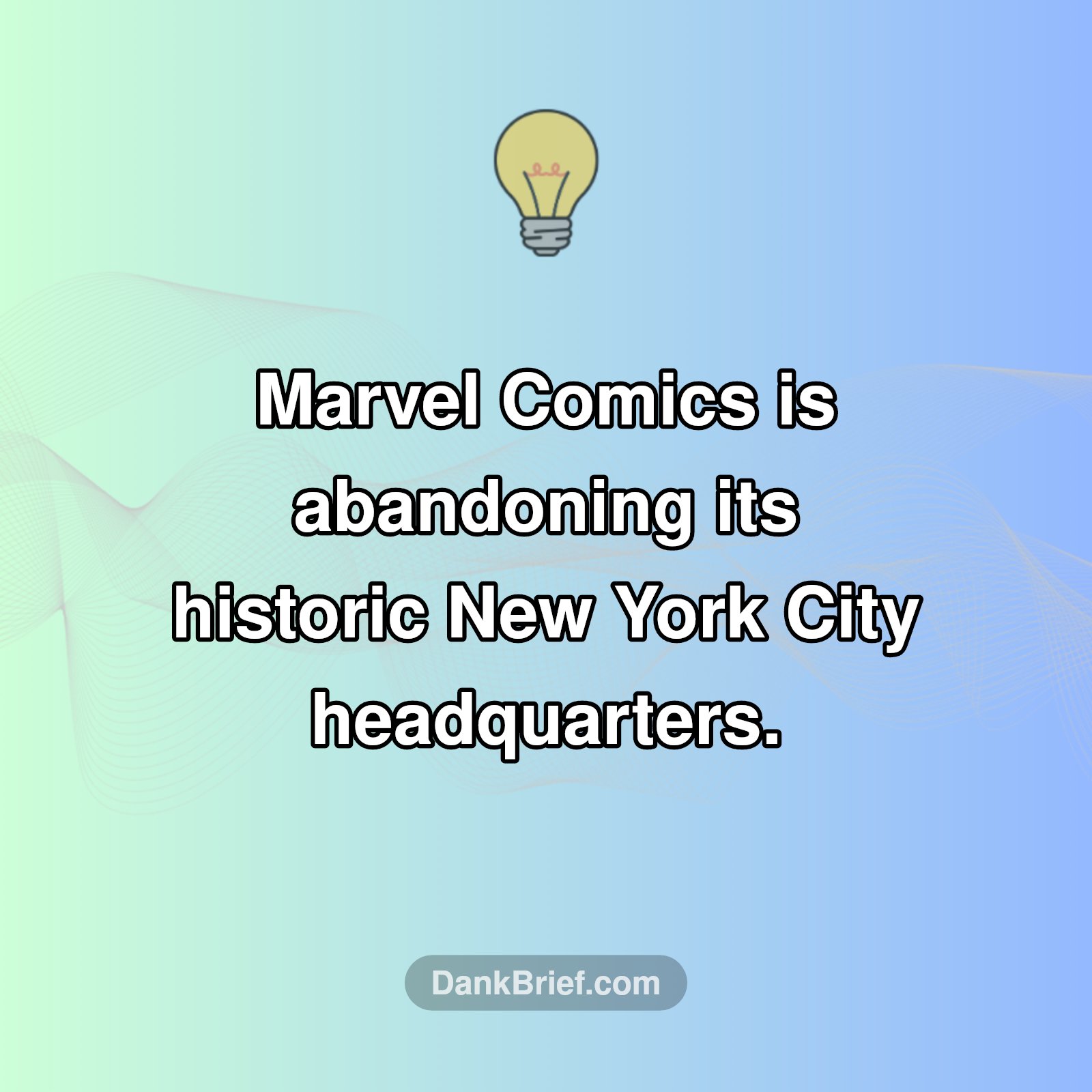 Marvel's NYC Departure!