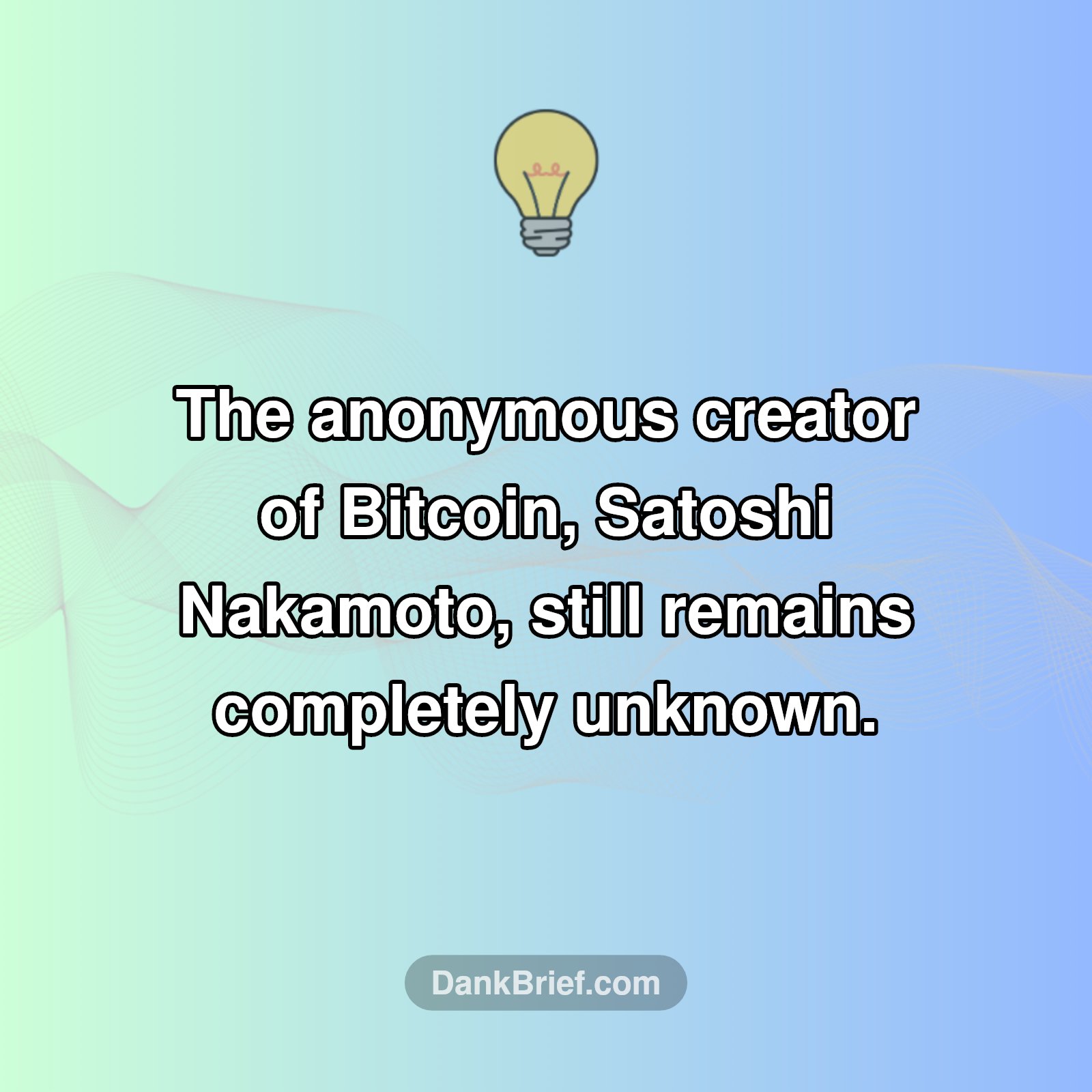 Crypto's Ultimate Mystery