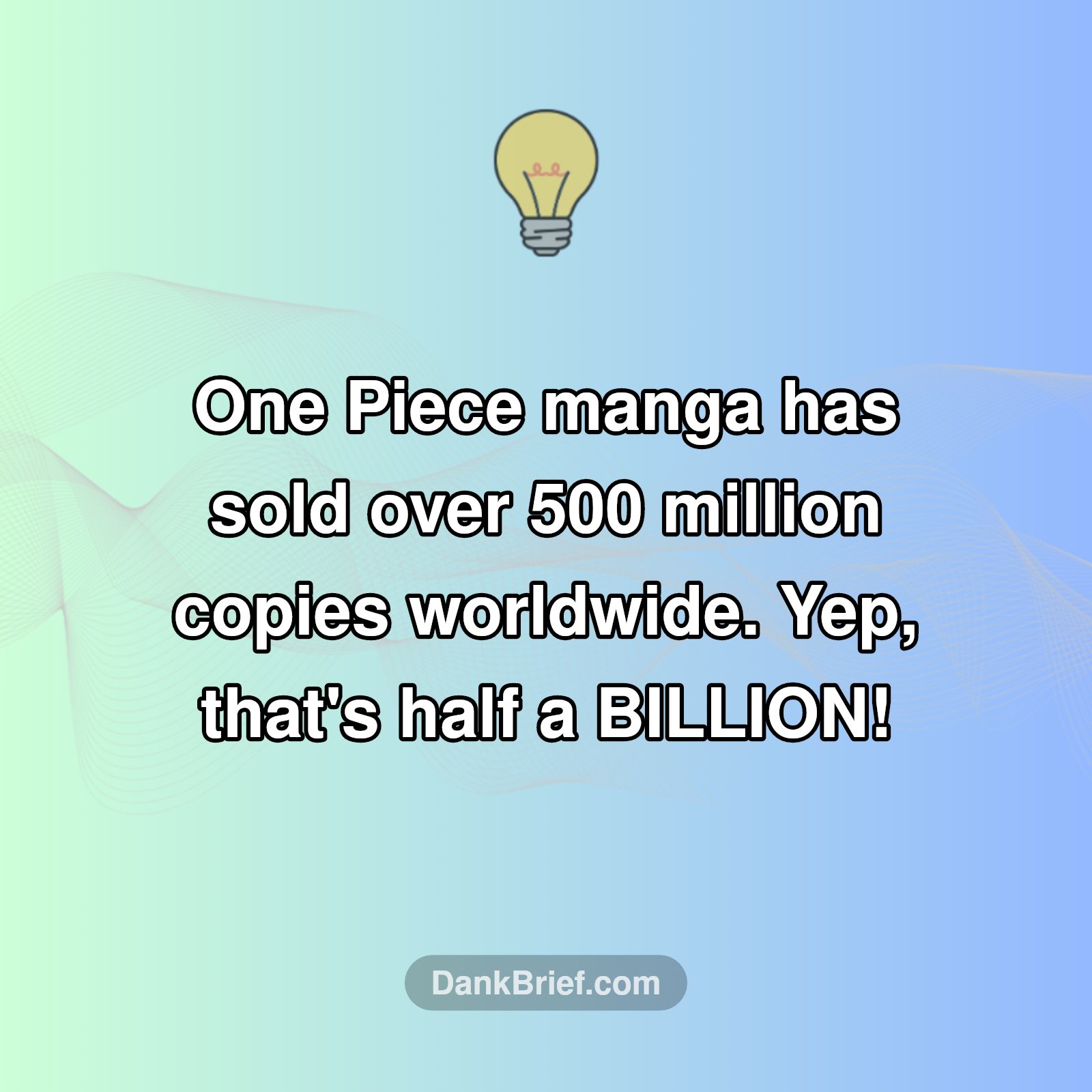 Mind BLOWN: One Piece Sales!