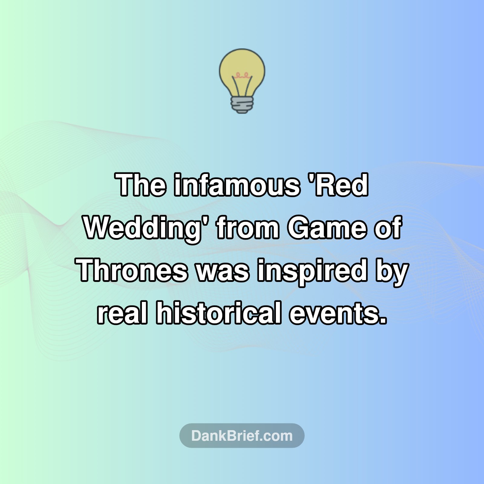 Mind Blown: GoT's Red Wedding!