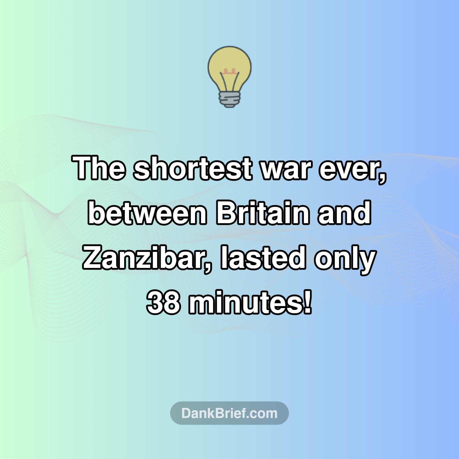 The War That Lasted Shorter Than Your Commute?!