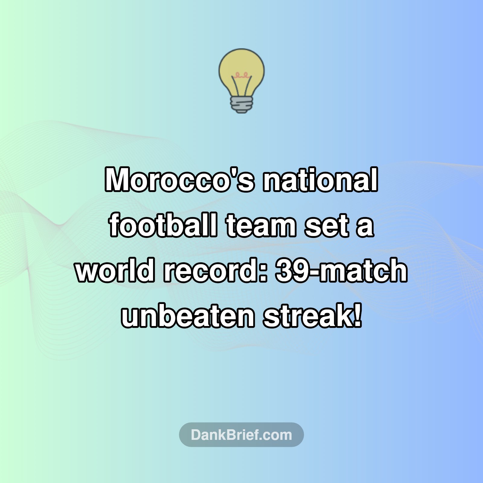 Morocco's Unstoppable Football Streak!