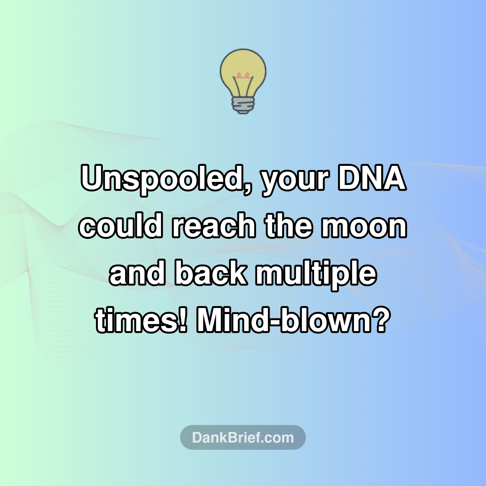Your DNA: A Cosmic Thread?!
