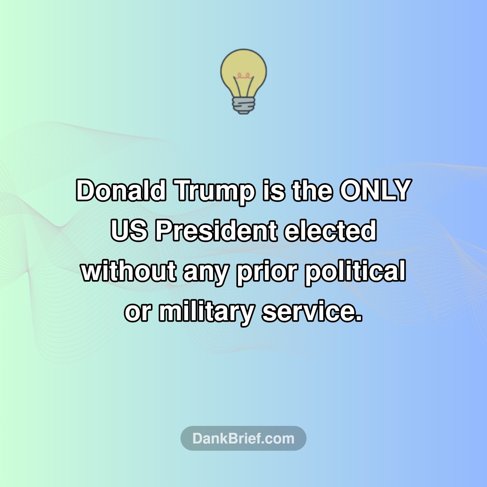 The ONLY US President Elected Without THIS Experience!
